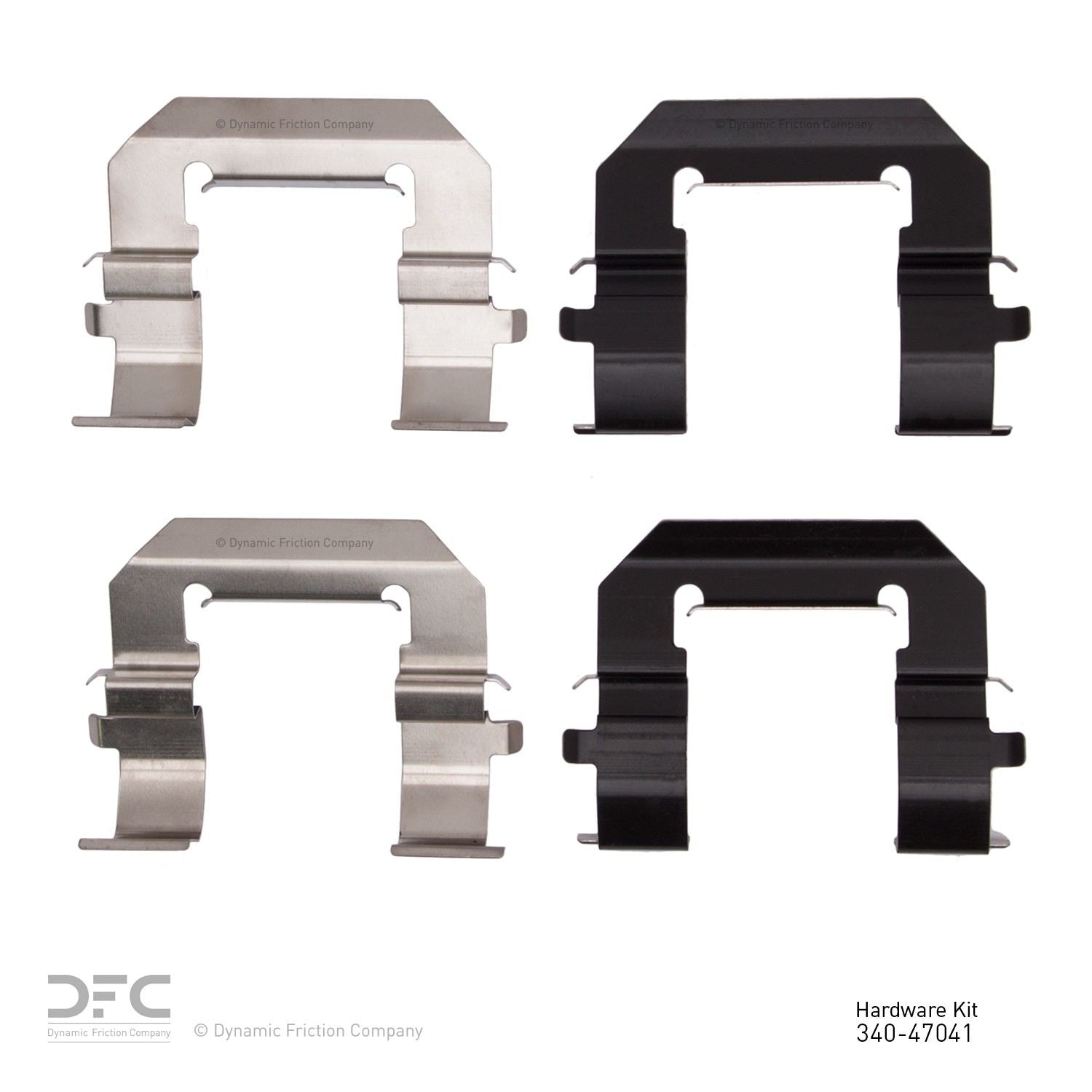 Dynamic Friction Company Disc Brake Hardware Kit 340-47041