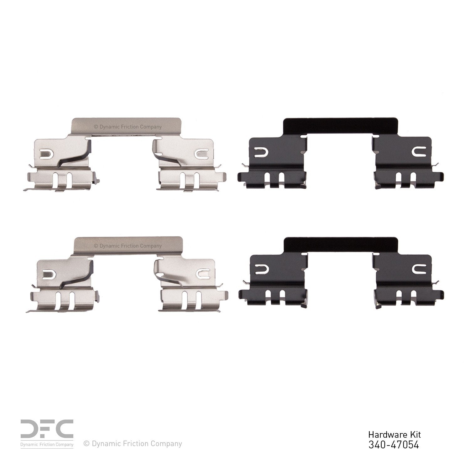 Dynamic Friction Company Disc Brake Hardware Kit 340-47054
