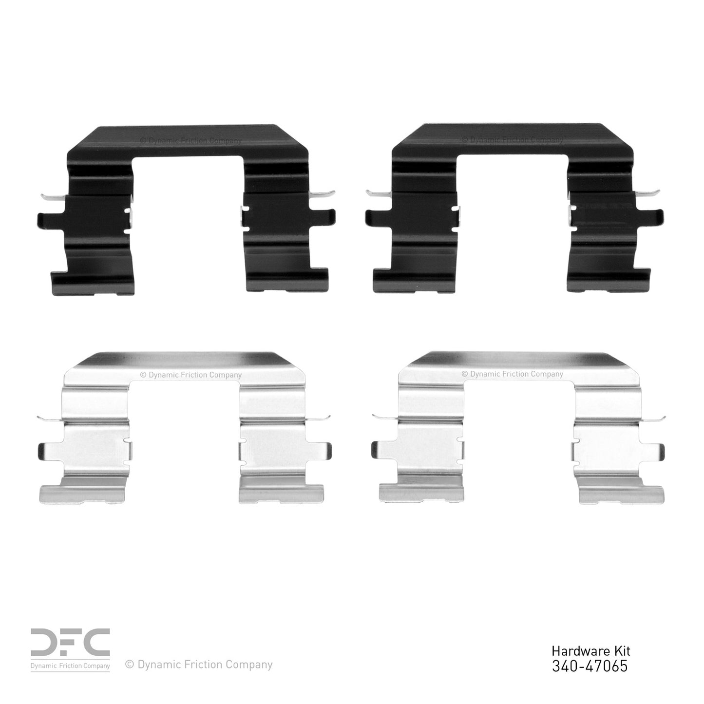 Dynamic Friction Company Disc Brake Hardware Kit 340-47065