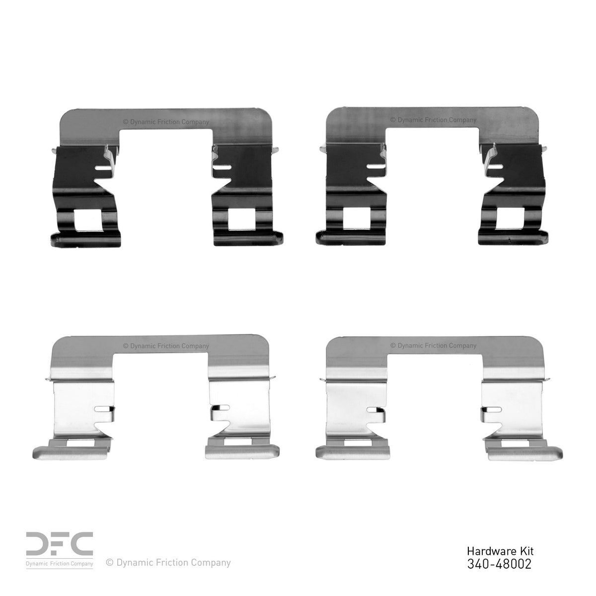 Dynamic Friction Company Disc Brake Hardware Kit 340-48002