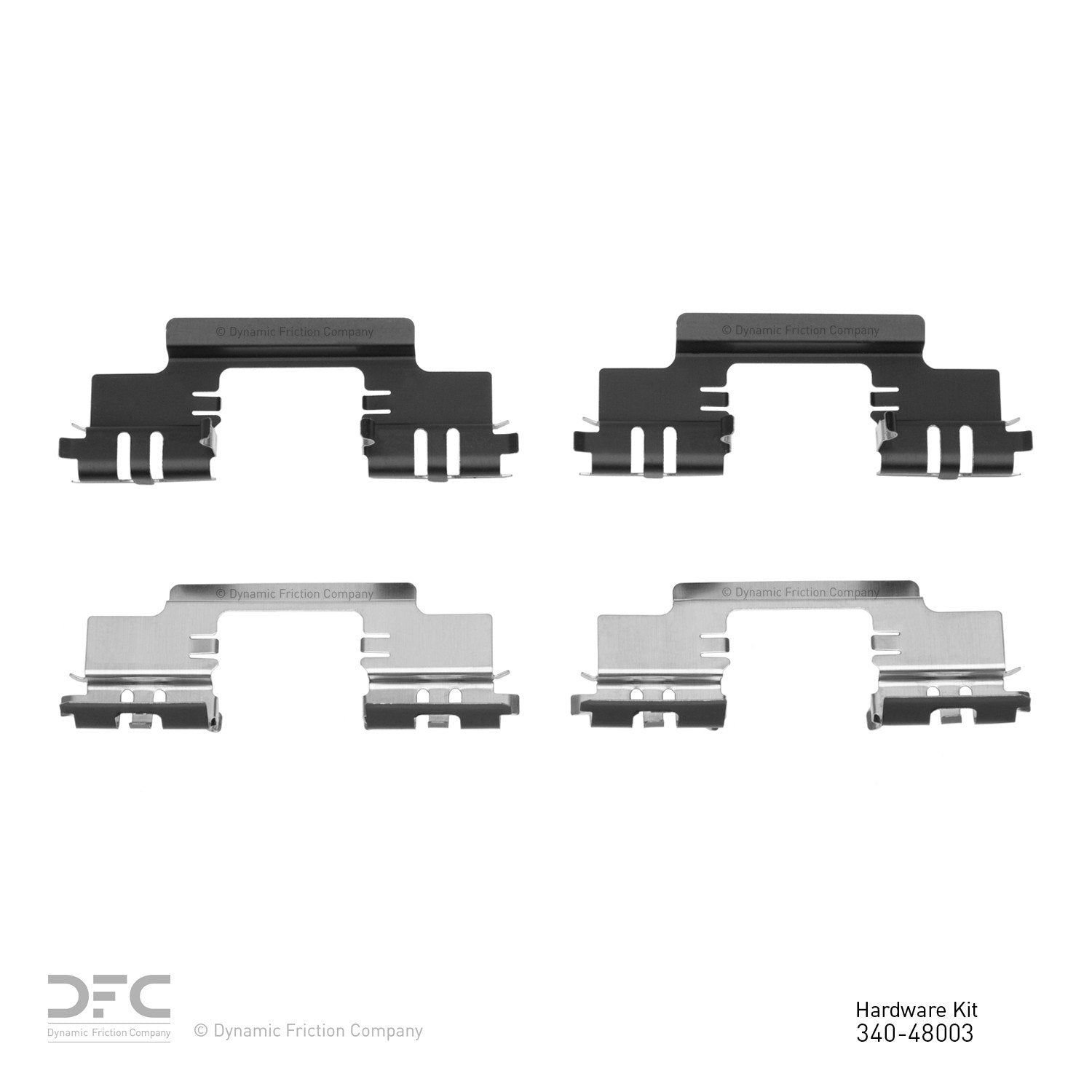 Dynamic Friction Company Disc Brake Hardware Kit 340-48003