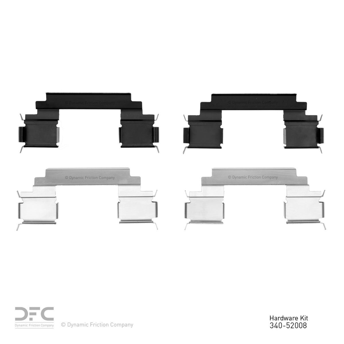 Dynamic Friction Company Disc Brake Hardware Kit 340-52008