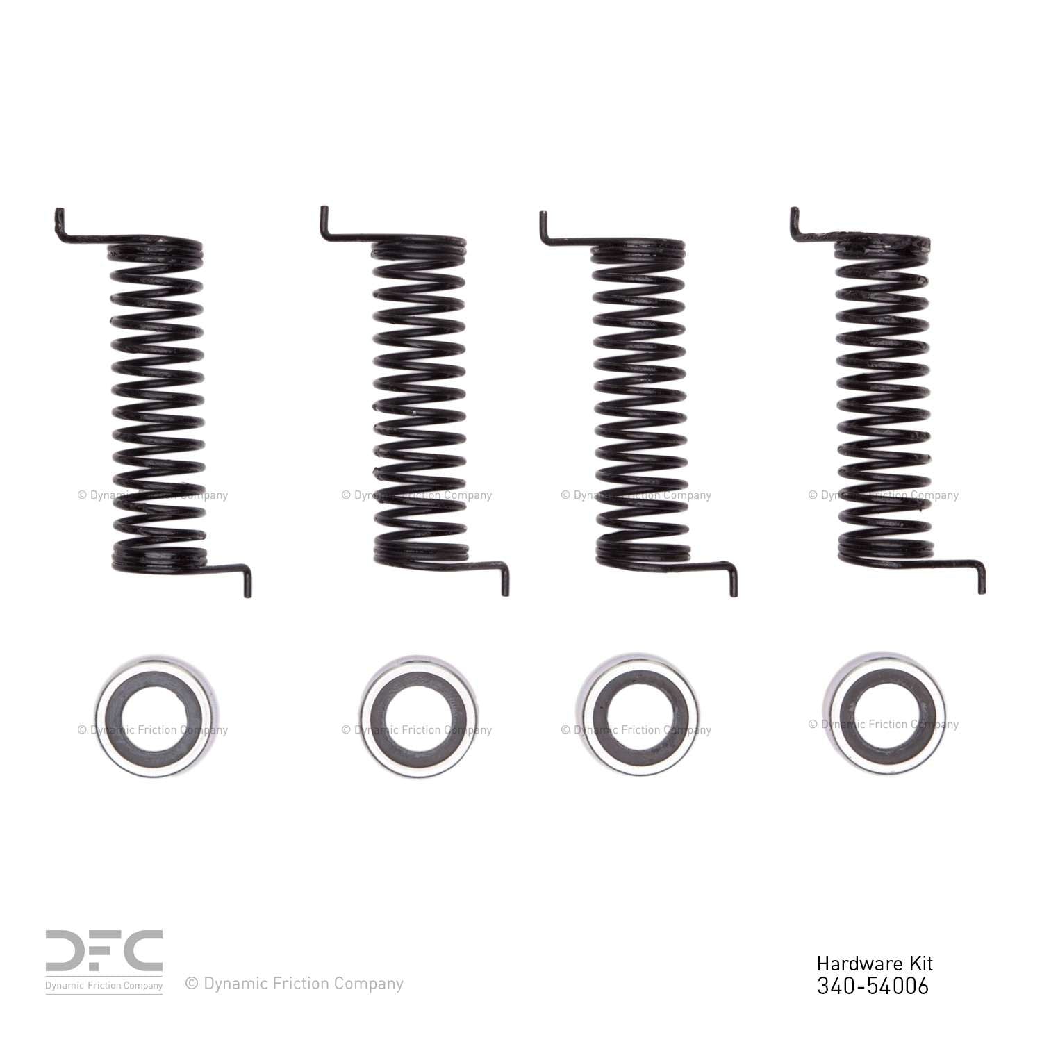 Dynamic Friction Company Disc Brake Hardware Kit 340-54006