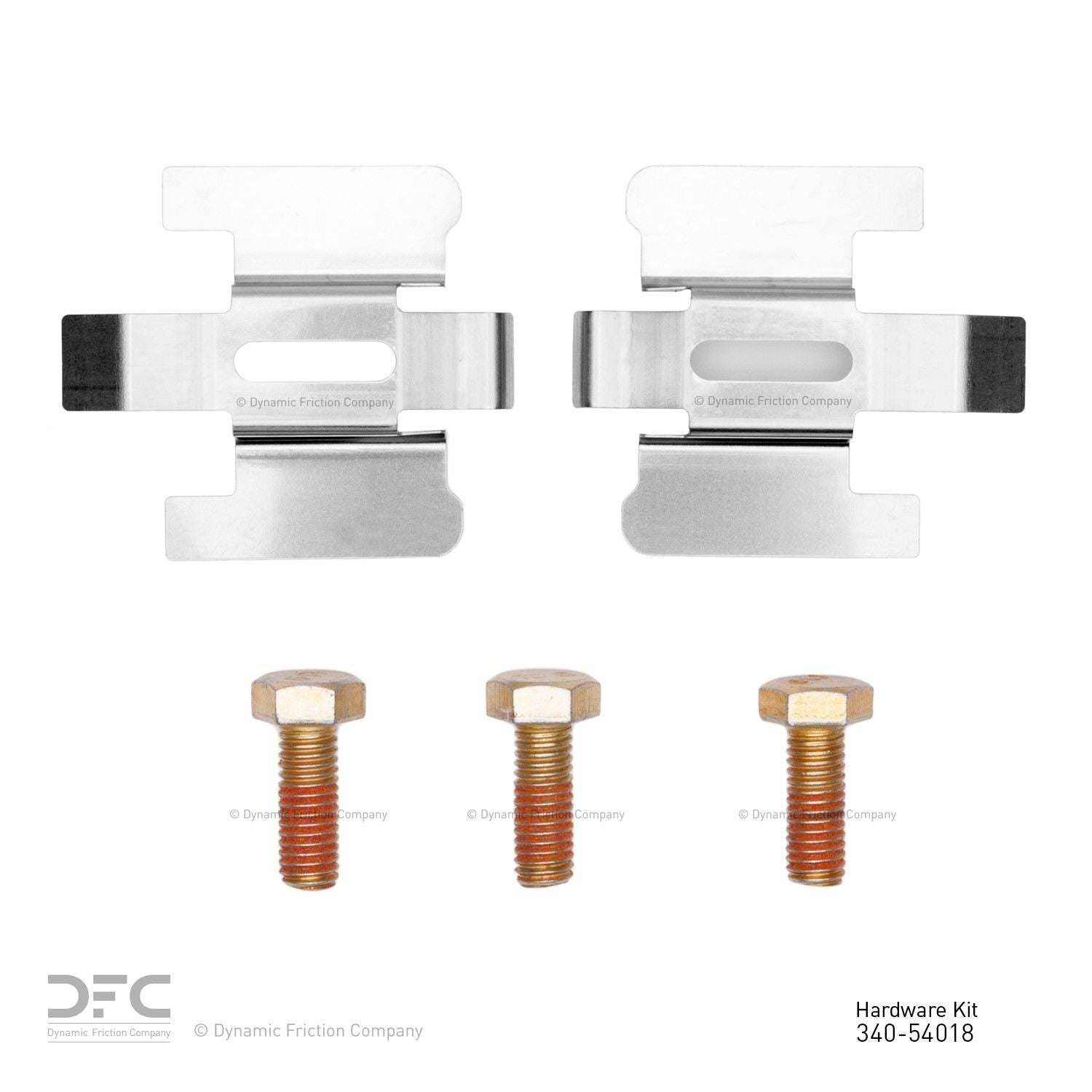 Dynamic Friction Company Disc Brake Hardware Kit 340-54018