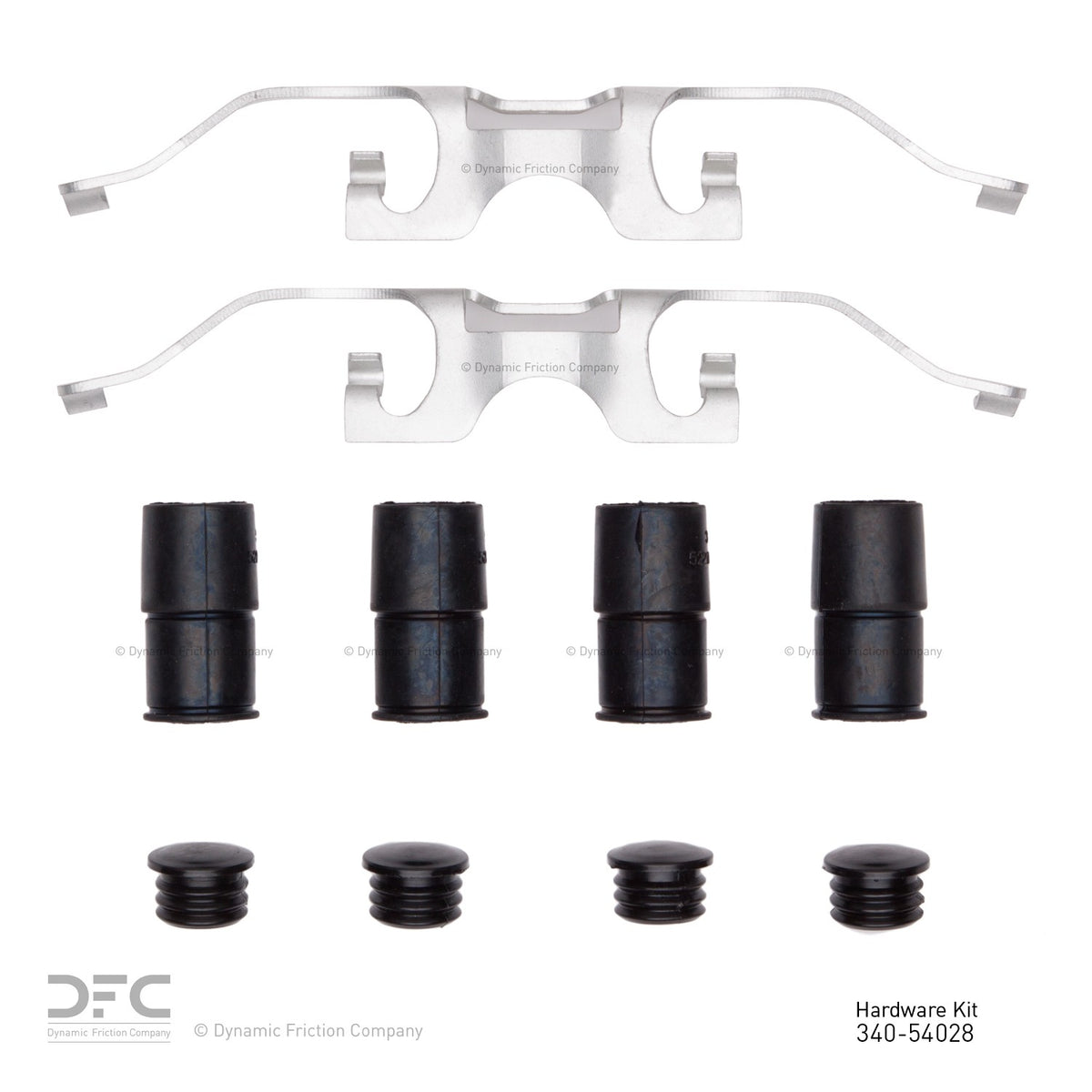 Dynamic Friction Company Disc Brake Hardware Kit 340-54028