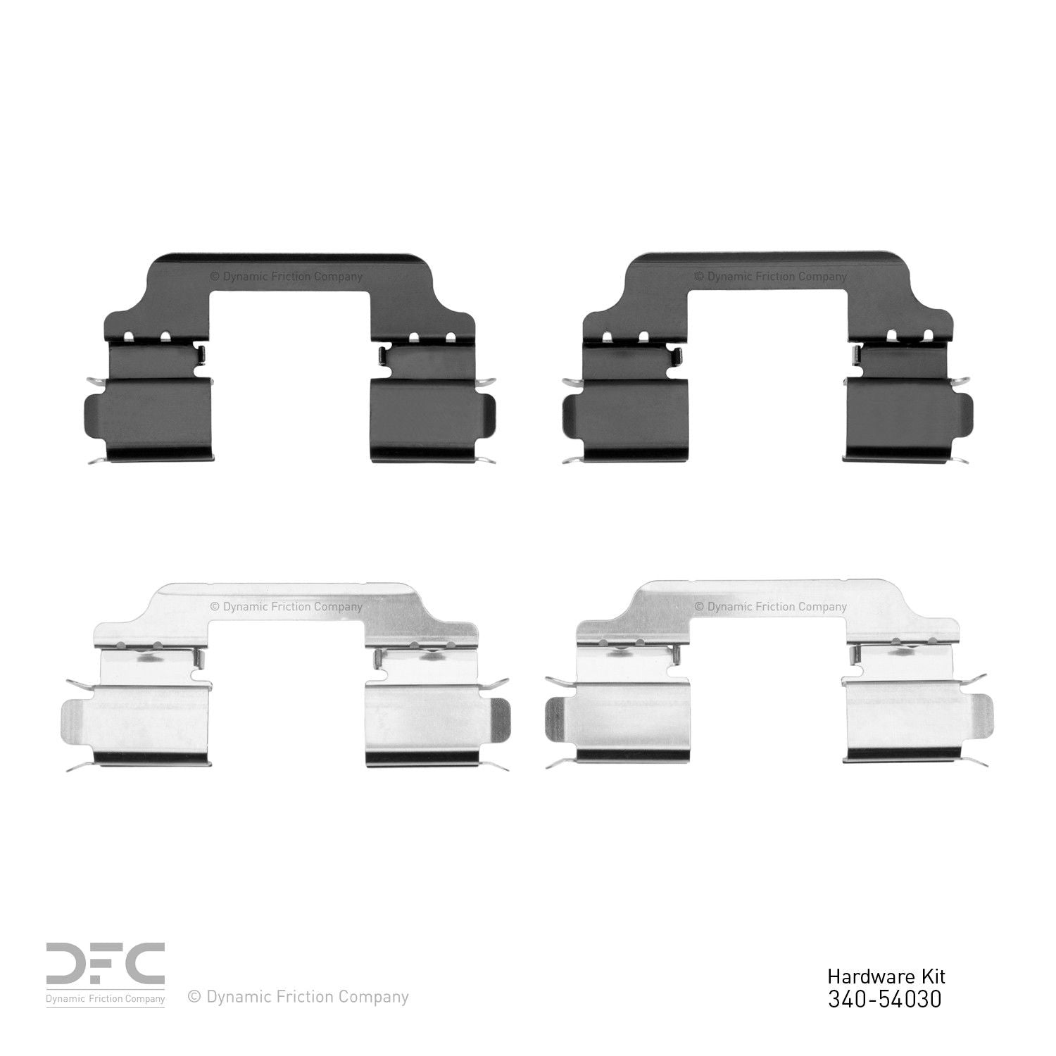 Dynamic Friction Company Disc Brake Hardware Kit 340-54030
