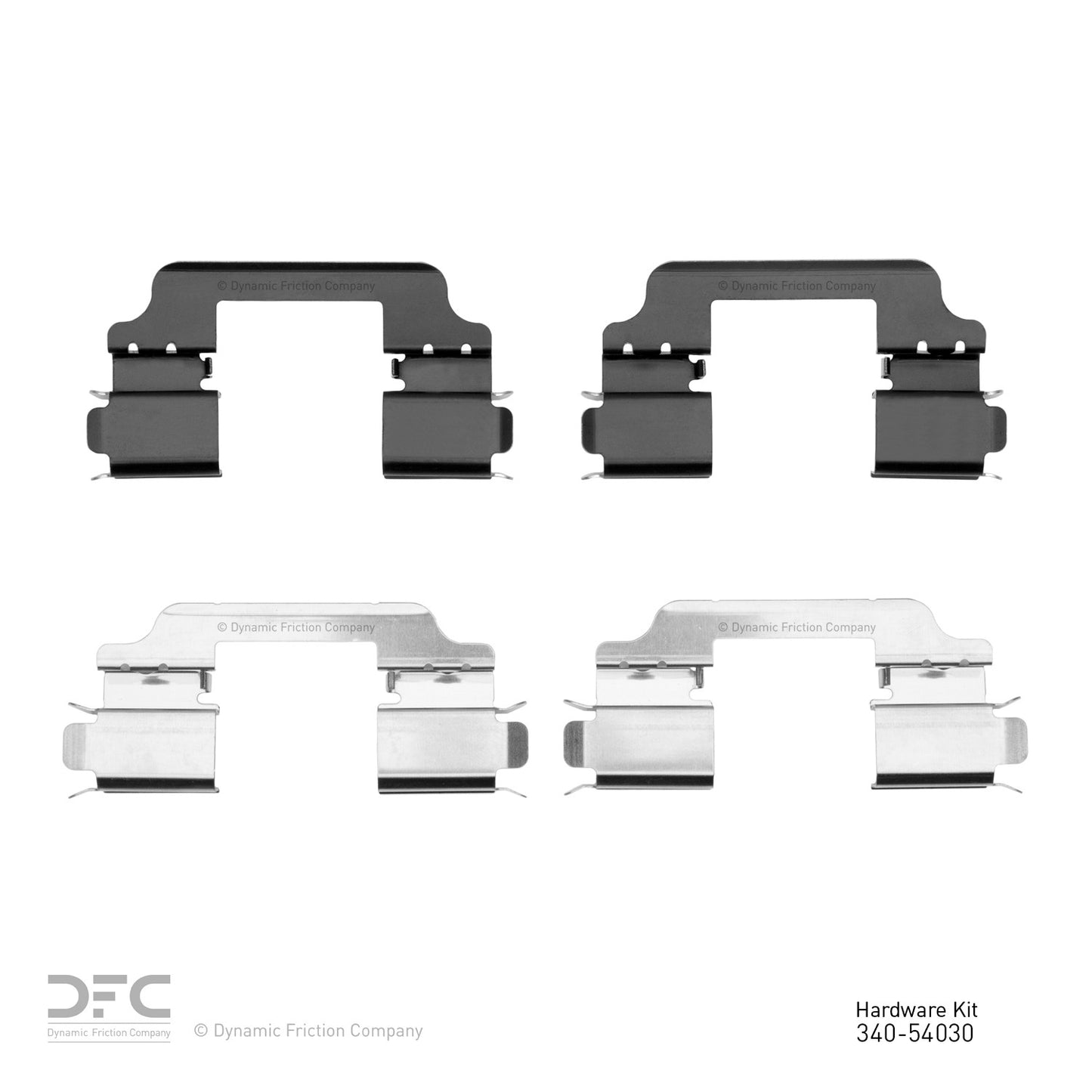 Dynamic Friction Company Disc Brake Hardware Kit 340-54030