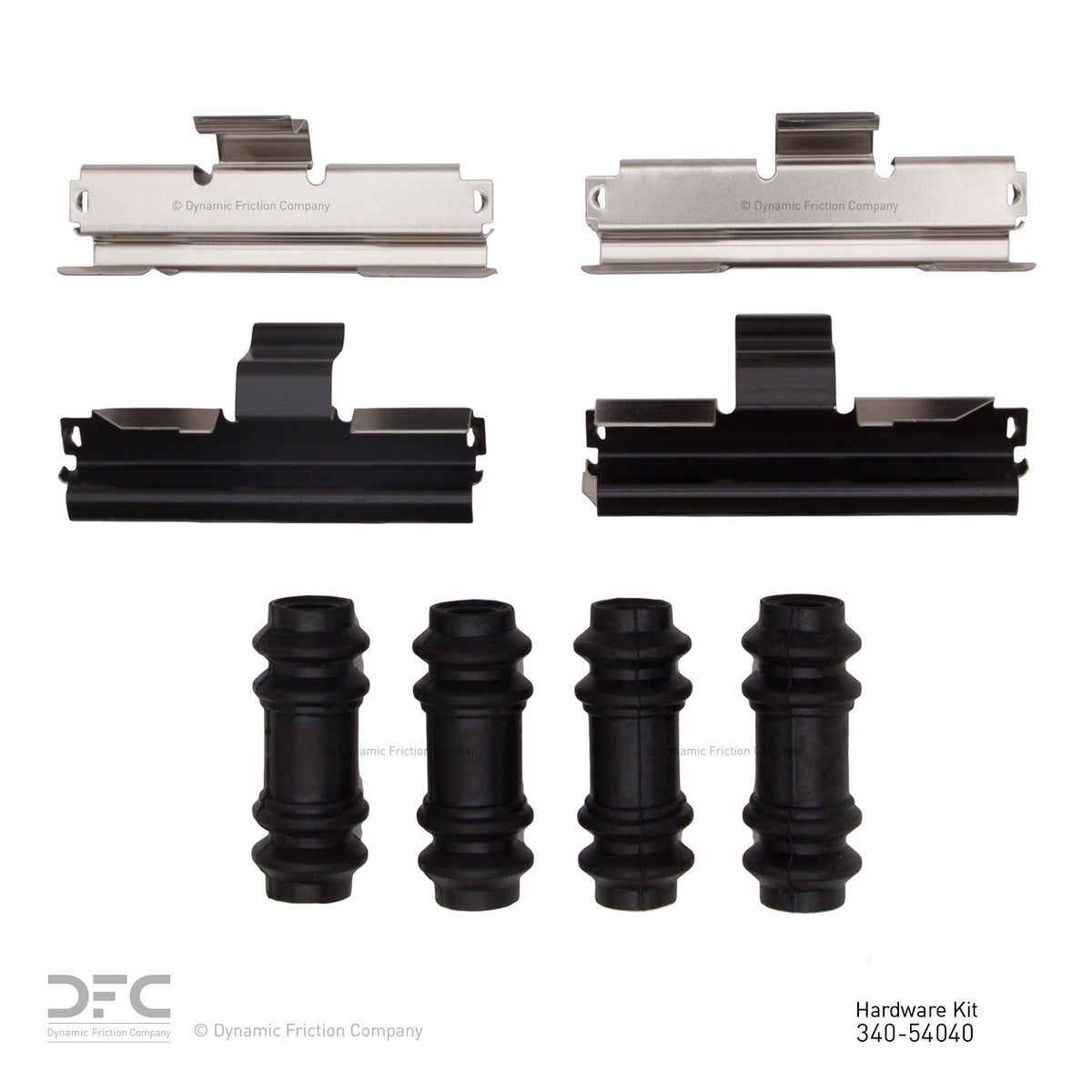 Dynamic Friction Company Disc Brake Hardware Kit 340-54040