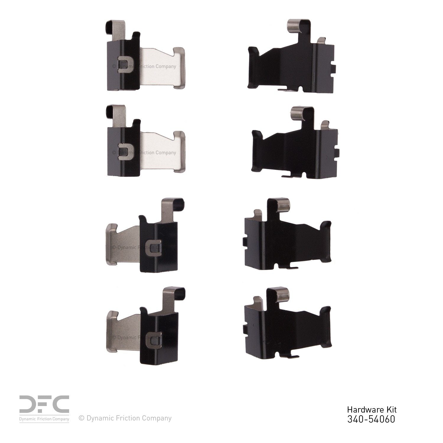 Dynamic Friction Company Disc Brake Hardware Kit 340-54060