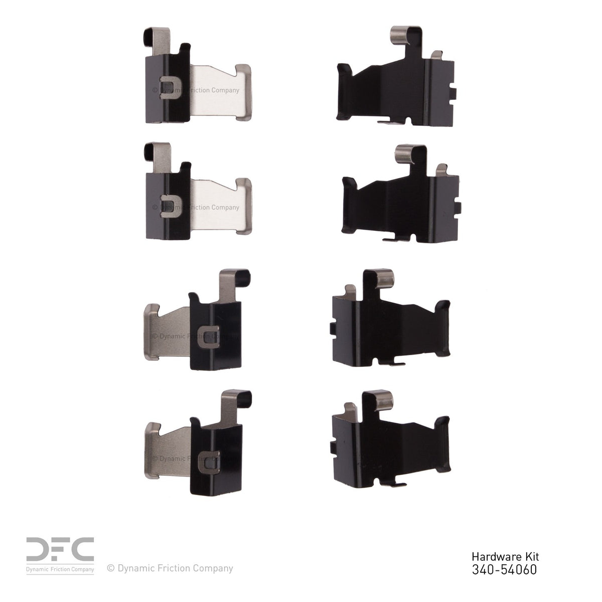 Dynamic Friction Company Disc Brake Hardware Kit 340-54060
