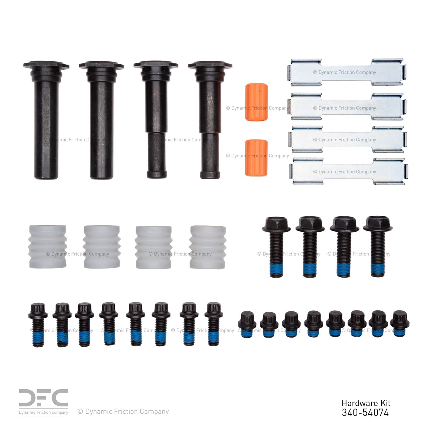Dynamic Friction Company Disc Brake Hardware Kit 340-54074