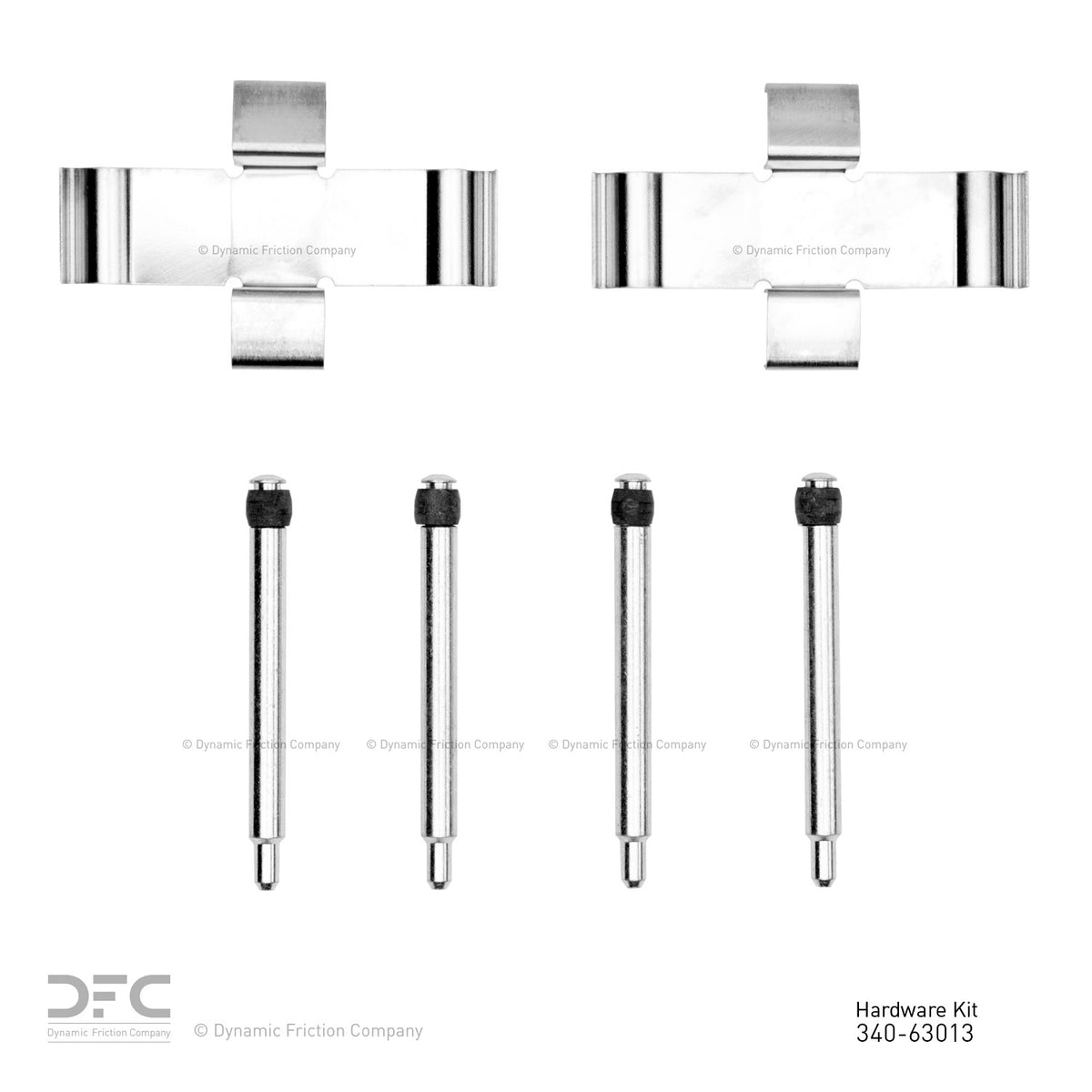 Dynamic Friction Company Disc Brake Hardware Kit 340-63013