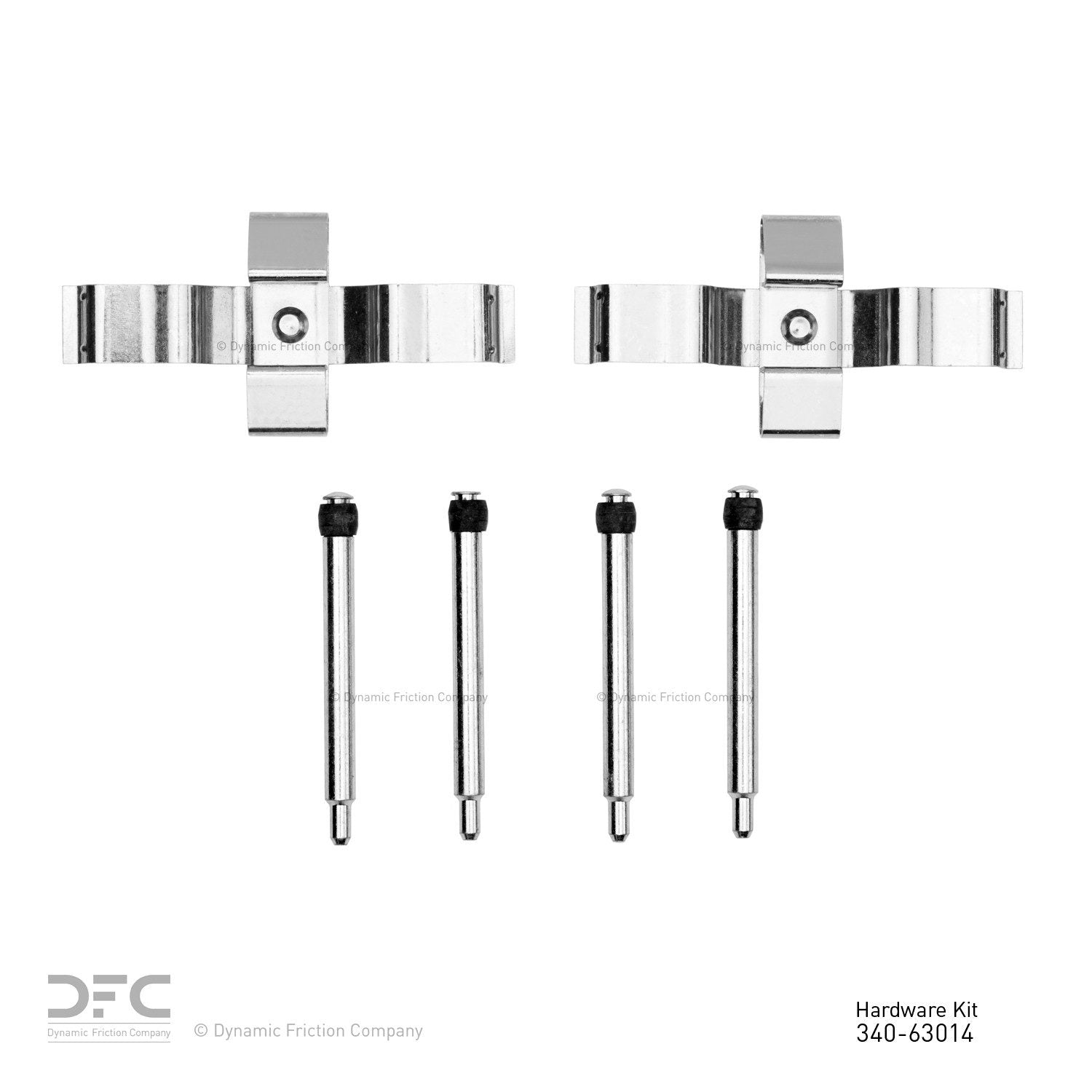 Dynamic Friction Company Disc Brake Hardware Kit 340-63014