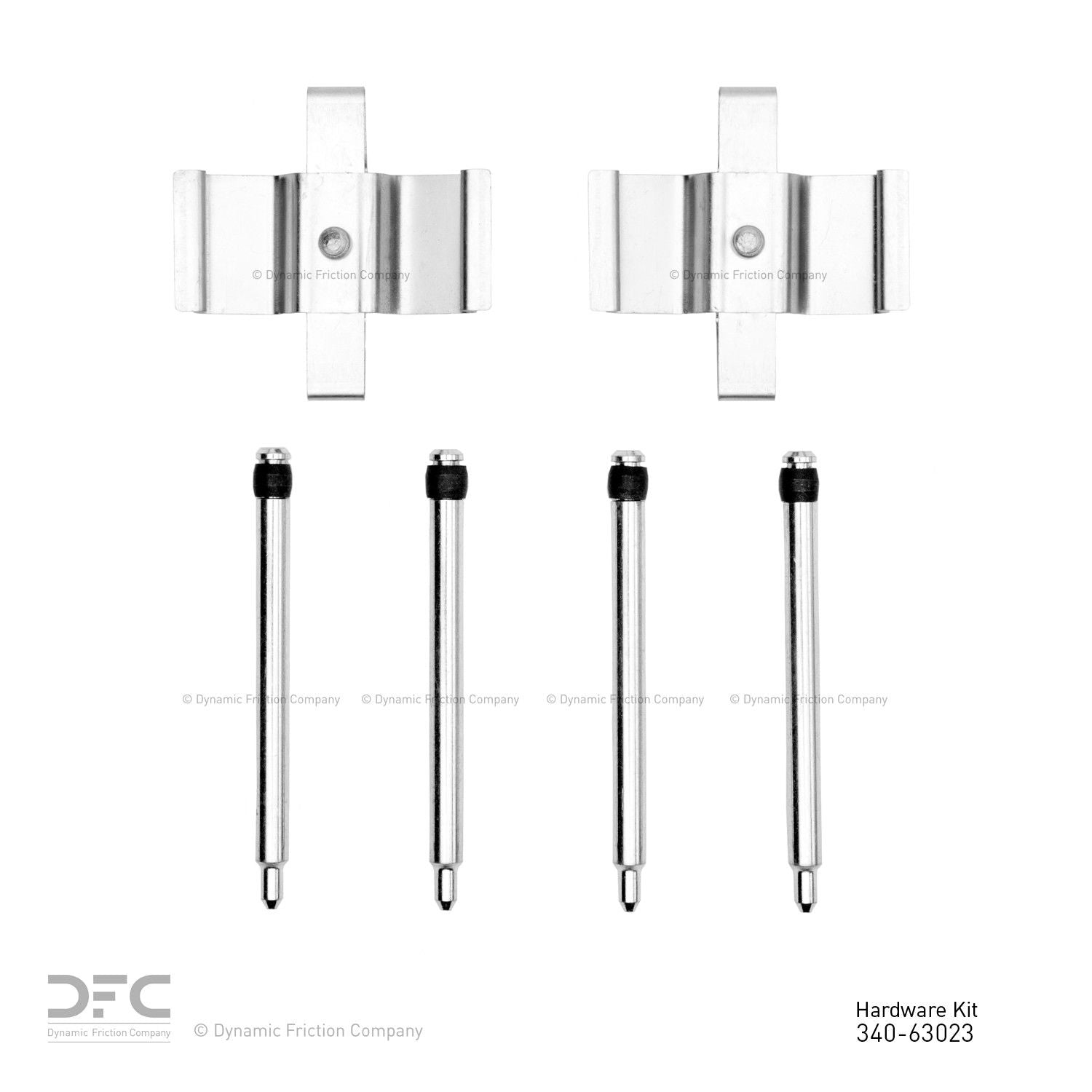 Dynamic Friction Company Disc Brake Hardware Kit 340-63023