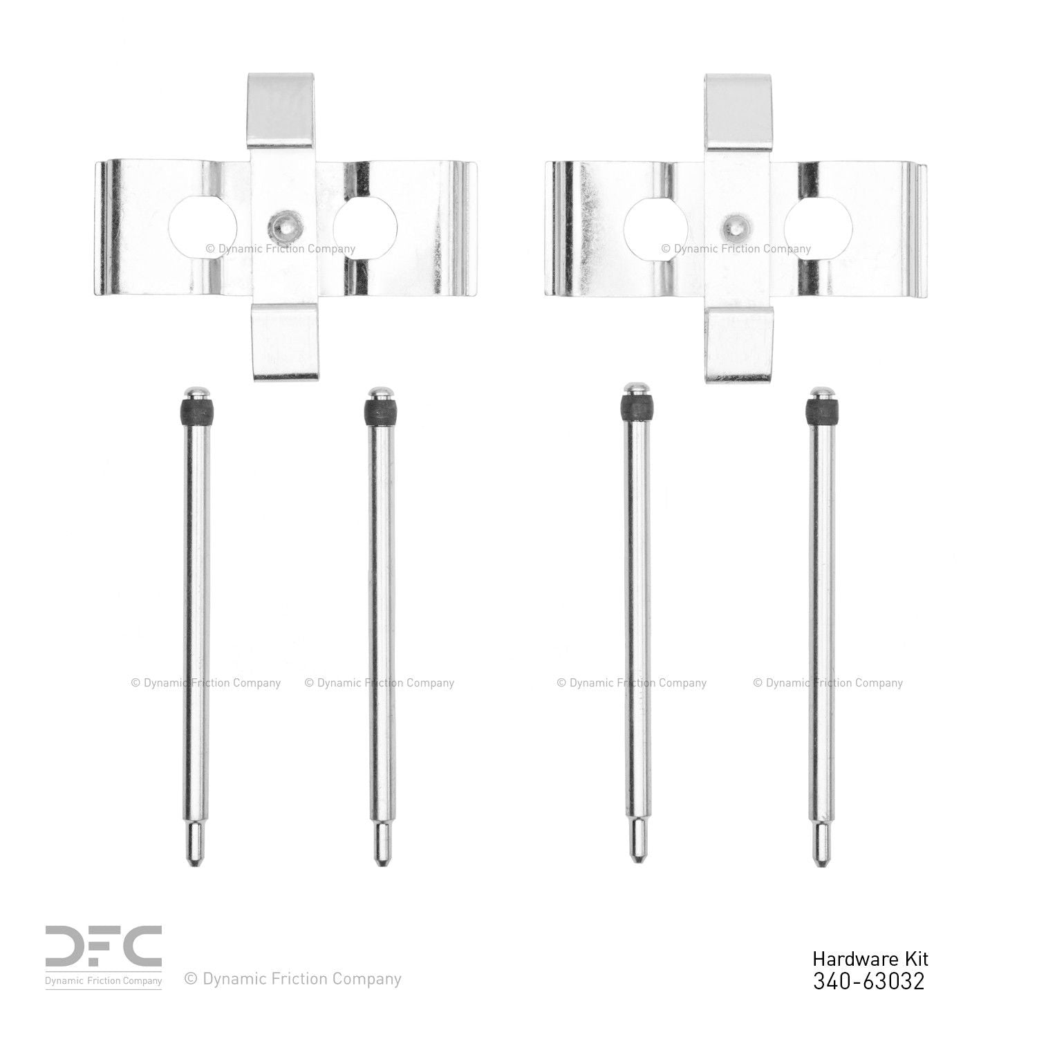 Dynamic Friction Company Disc Brake Hardware Kit 340-63032
