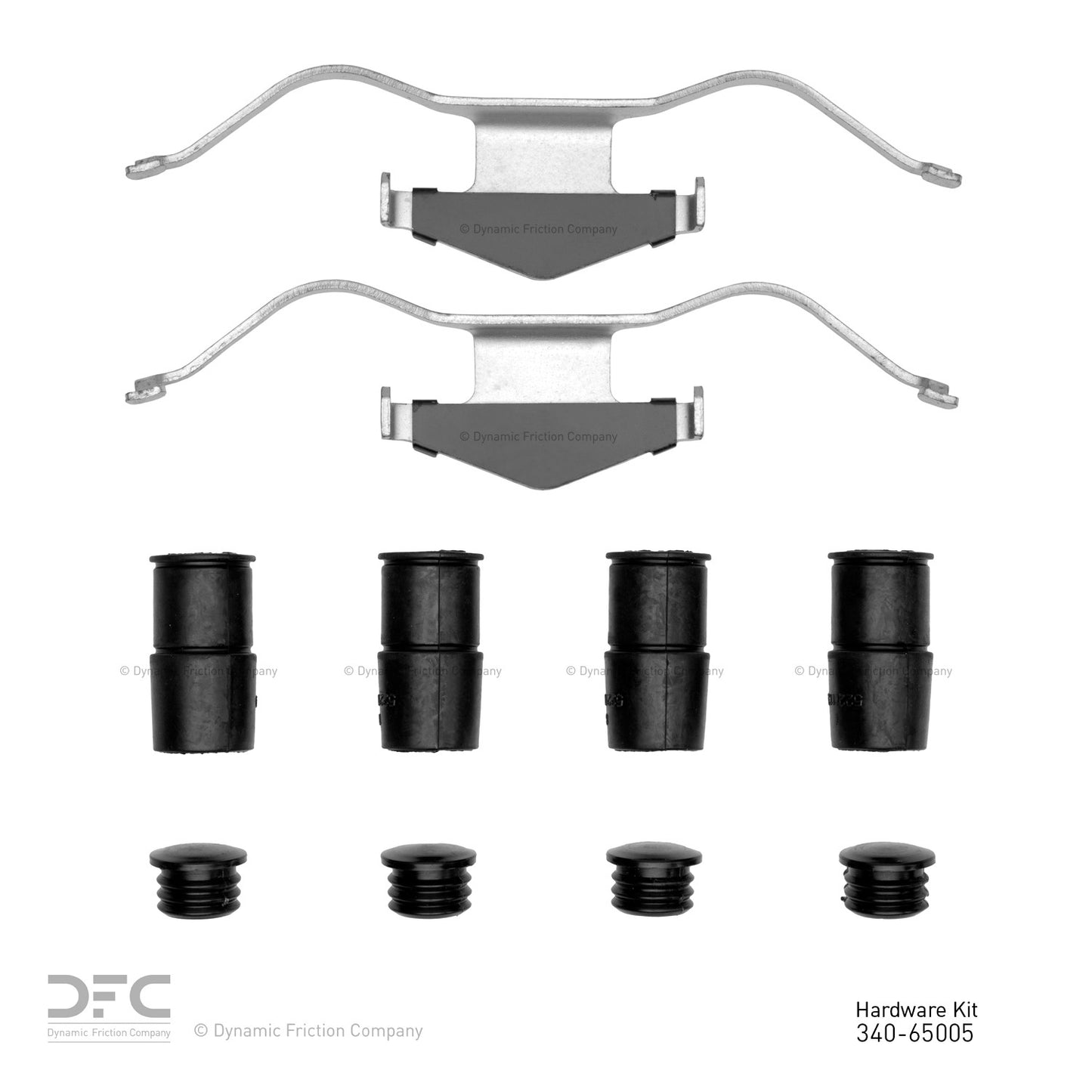 Dynamic Friction Company Disc Brake Hardware Kit 340-65005