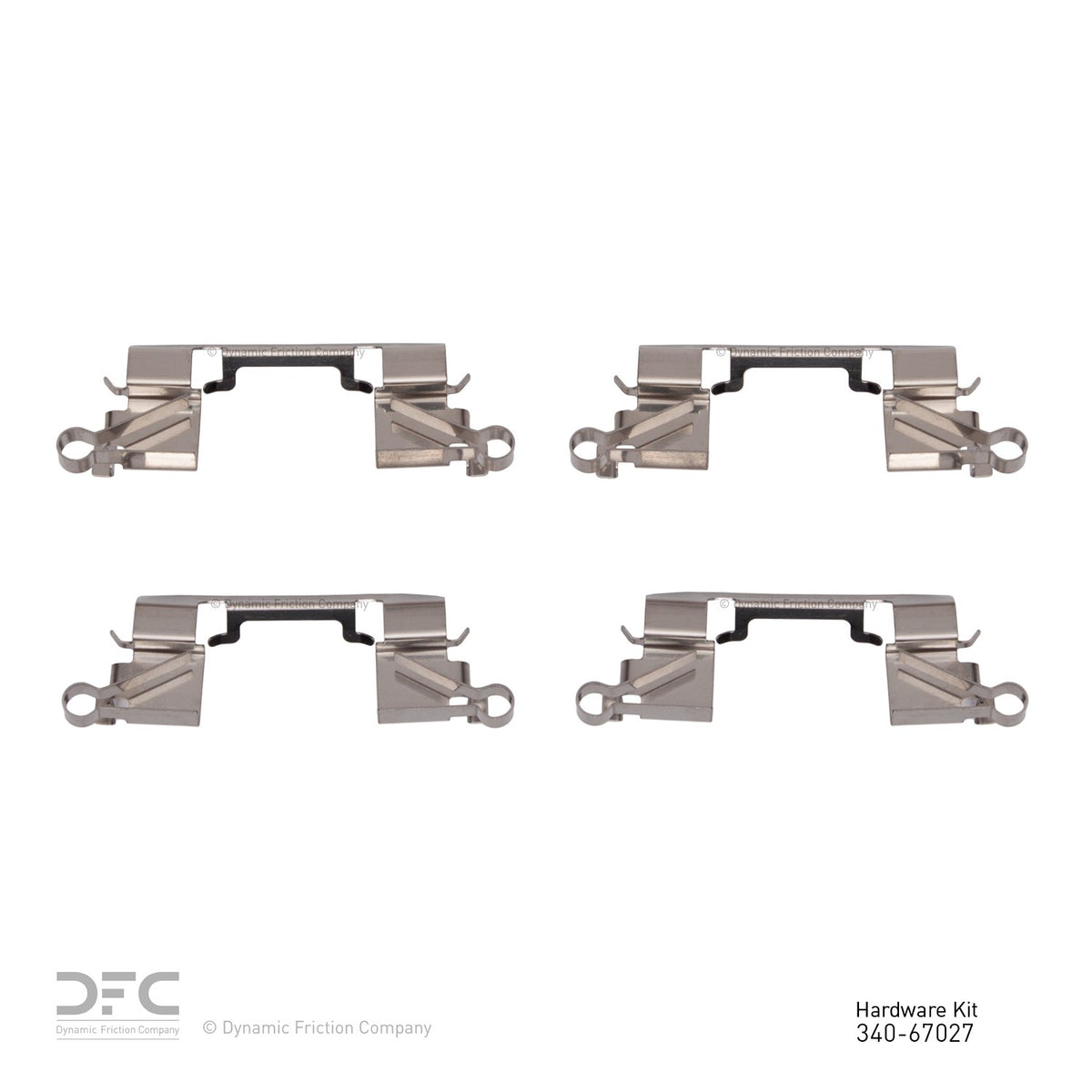 Dynamic Friction Company Disc Brake Hardware Kit 340-67027