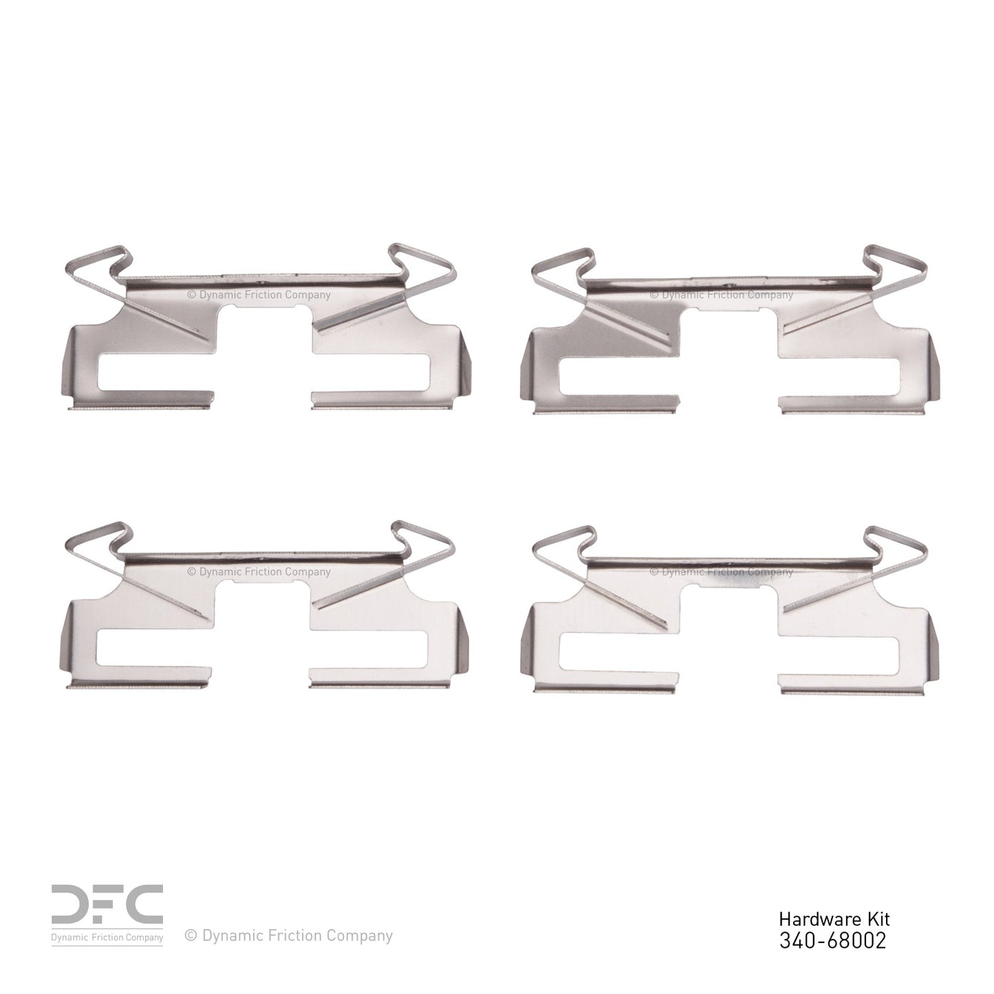 Dynamic Friction Company Disc Brake Hardware Kit 340-68002