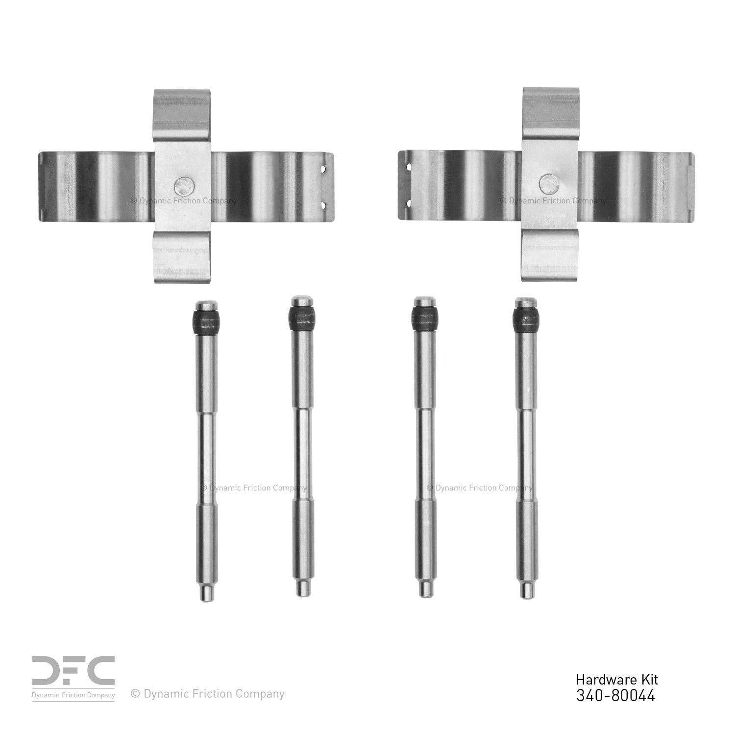 Dynamic Friction Company Disc Brake Hardware Kit 340-80044