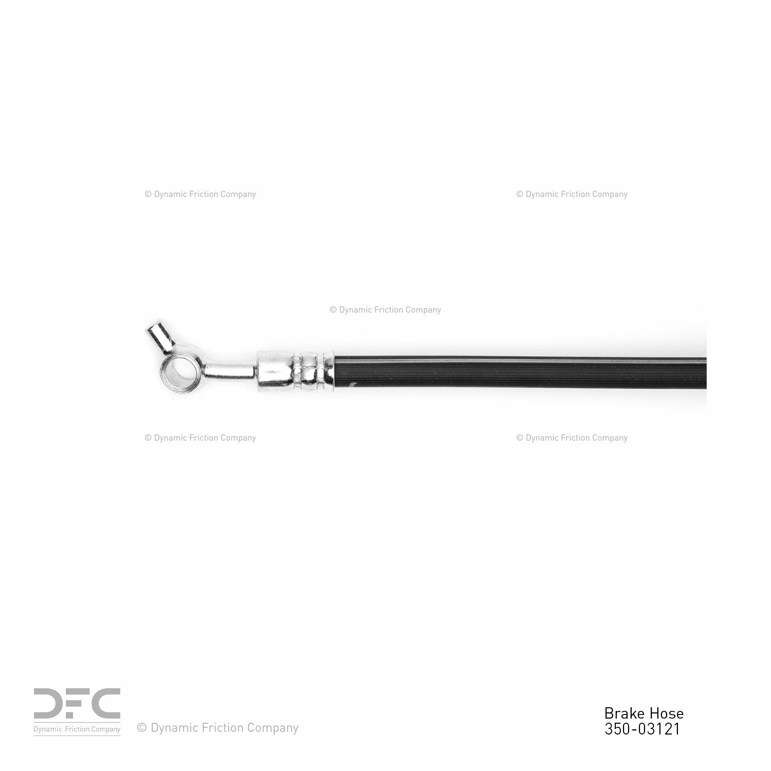 Dynamic Friction Company Brake Hydraulic Hose 350-03121