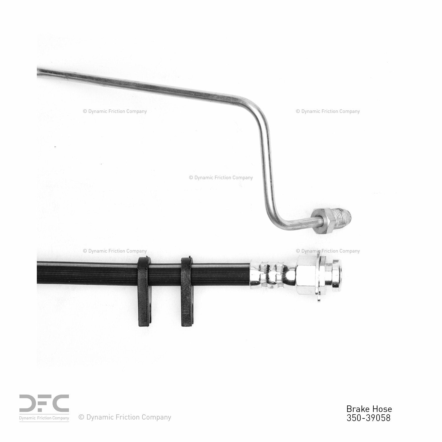 Dynamic Friction Company Brake Hydraulic Hose 350-39058