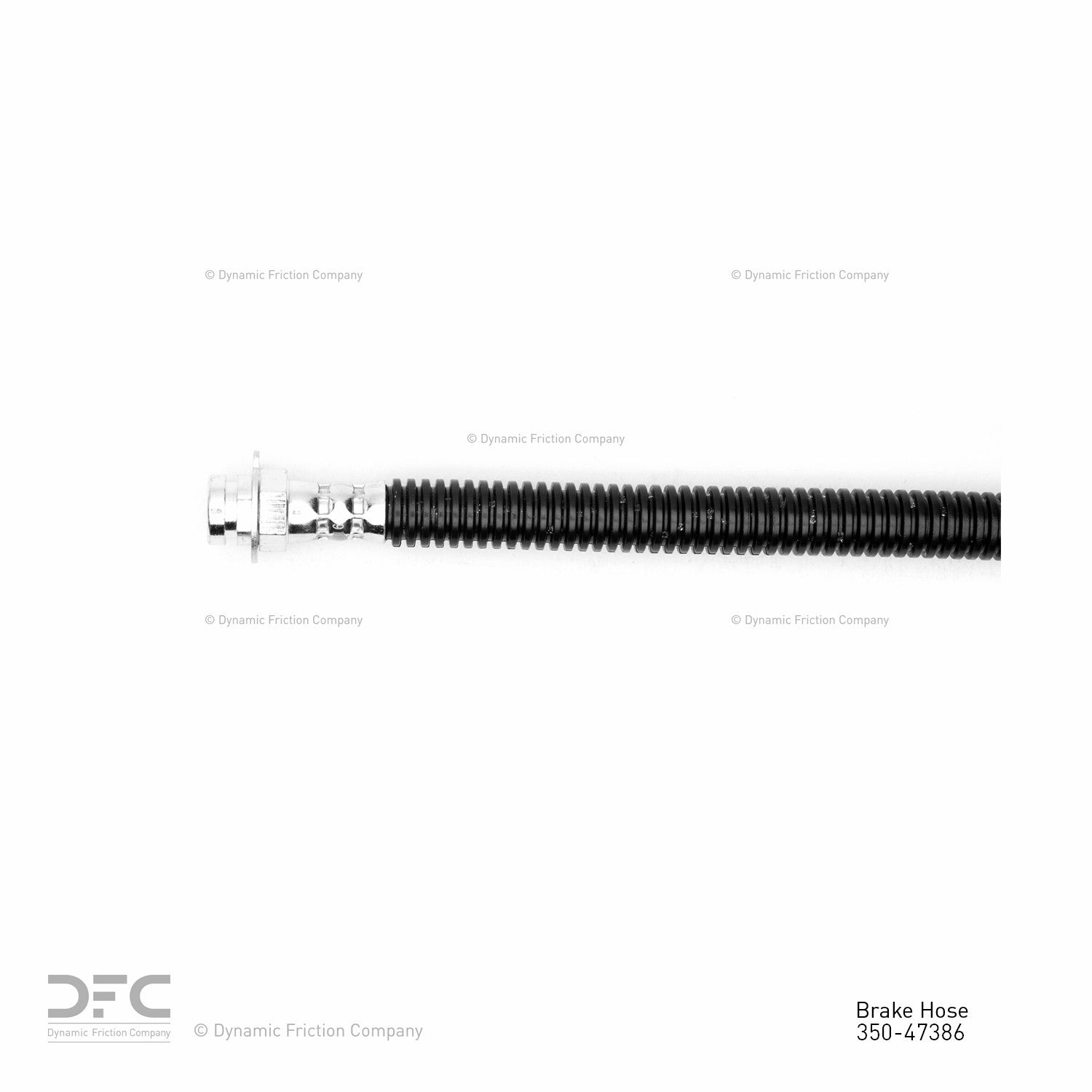 Dynamic Friction Company Brake Hydraulic Hose 350-47386