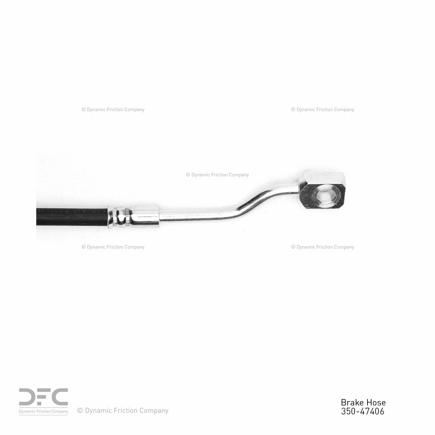 Dynamic Friction Company Brake Hydraulic Hose 350-47406