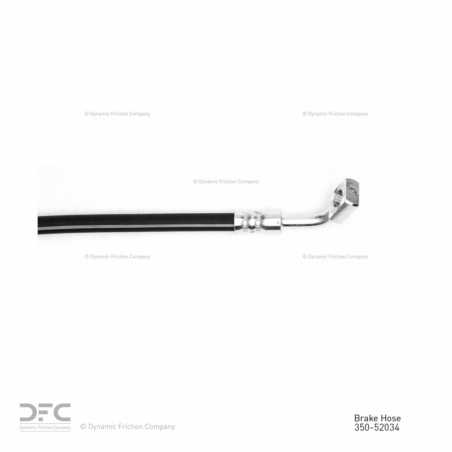 Dynamic Friction Company Brake Hydraulic Hose 350-52034