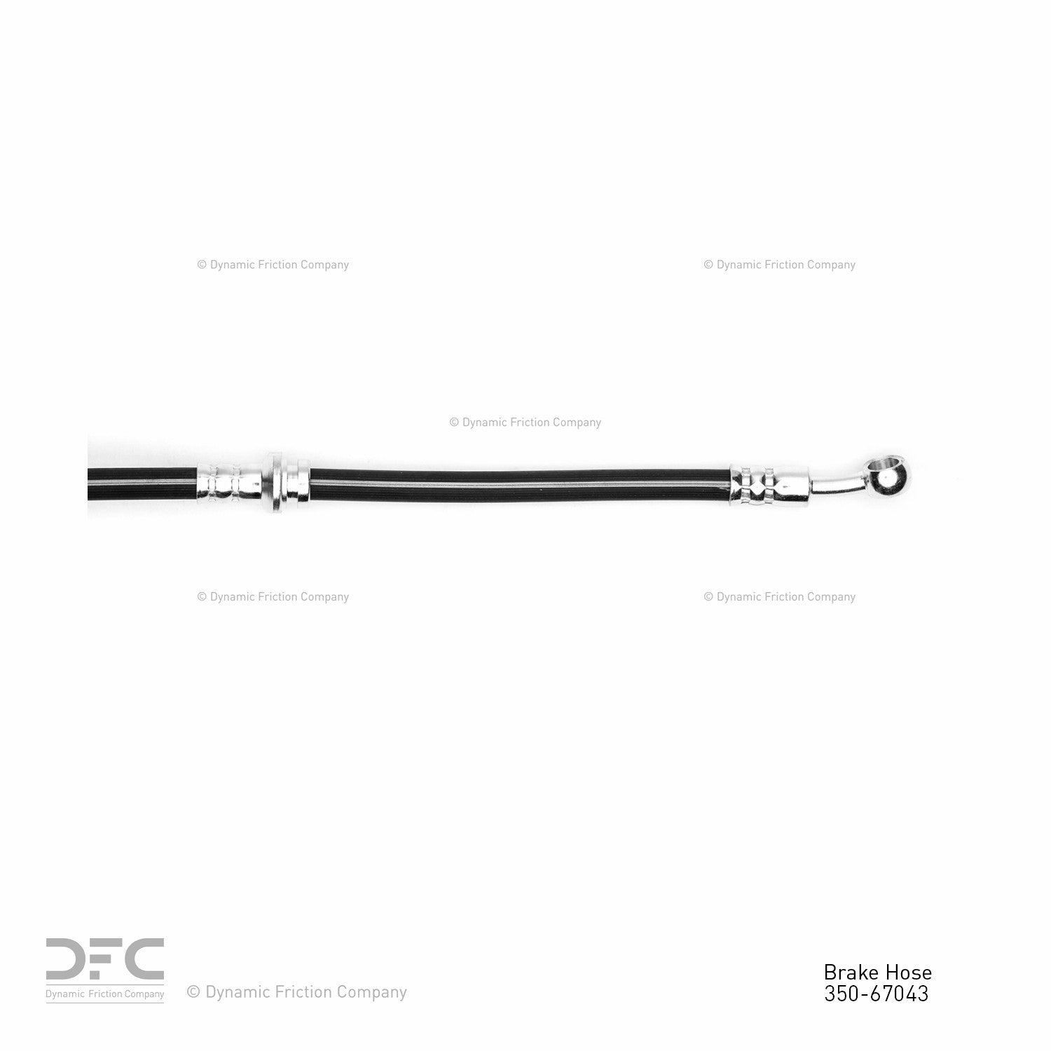 Dynamic Friction Company Brake Hydraulic Hose 350-67043