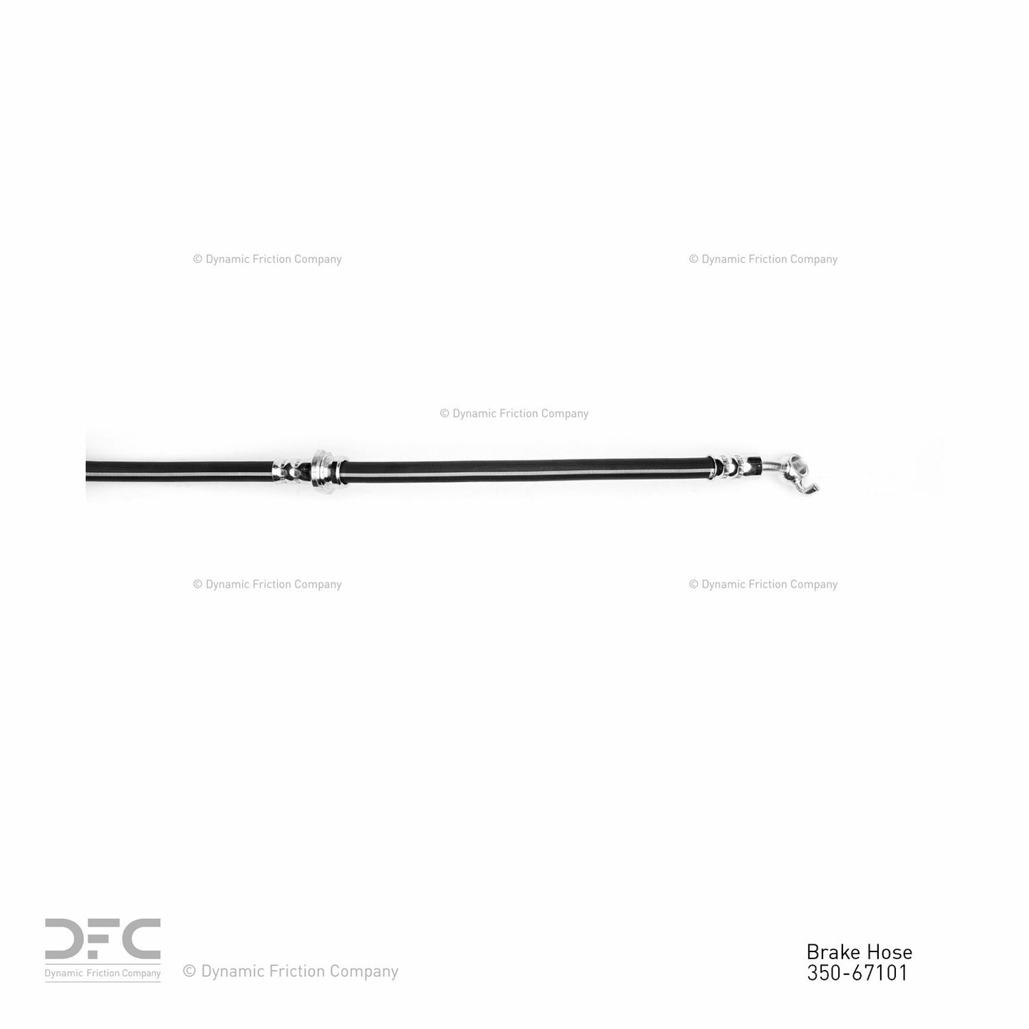 Dynamic Friction Company Brake Hydraulic Hose 350-67101