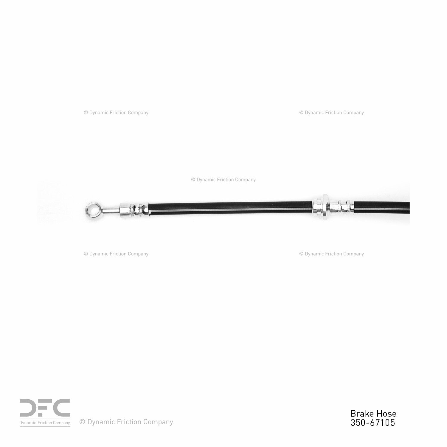 Dynamic Friction Company Brake Hydraulic Hose 350-67105