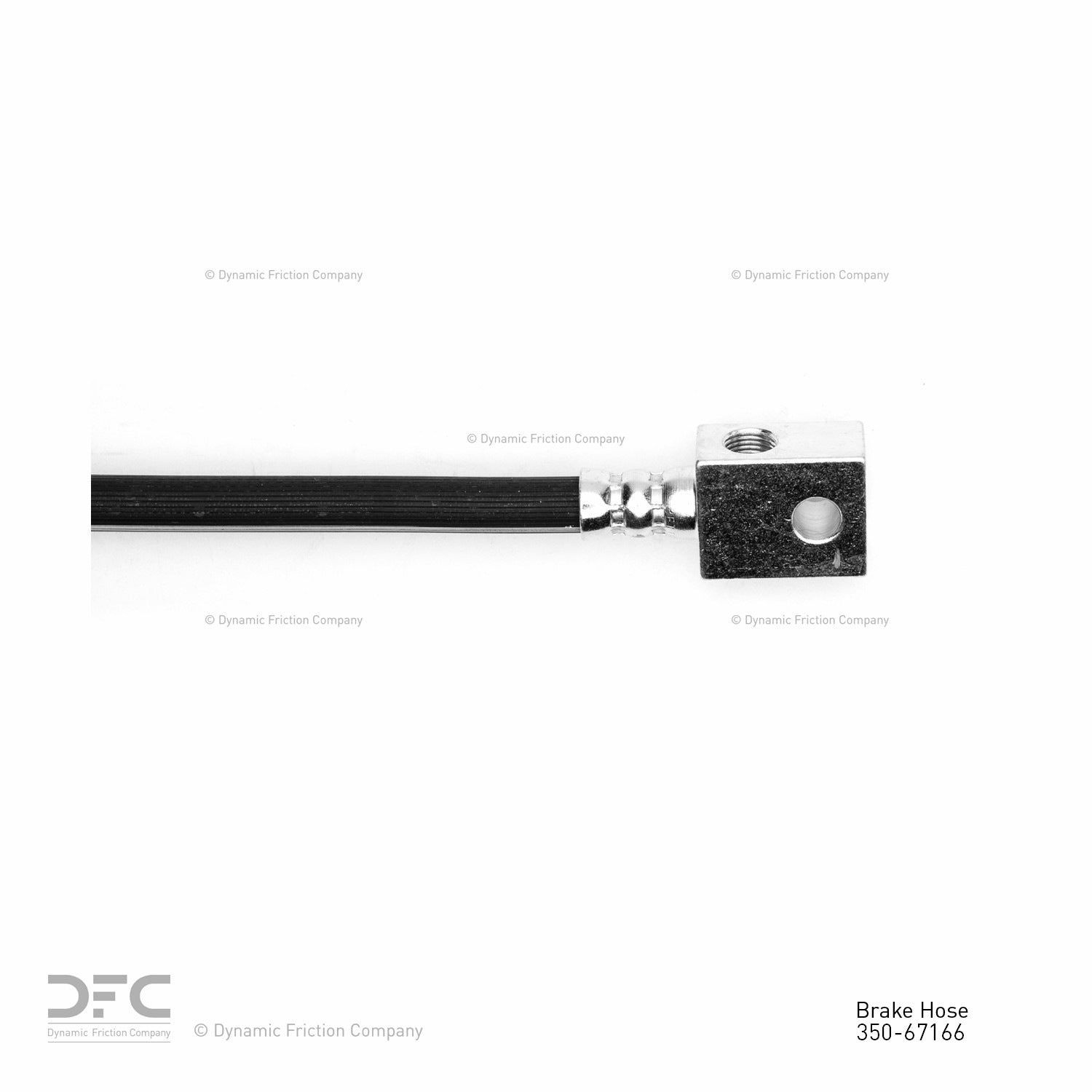 Dynamic Friction Company Brake Hydraulic Hose 350-67166