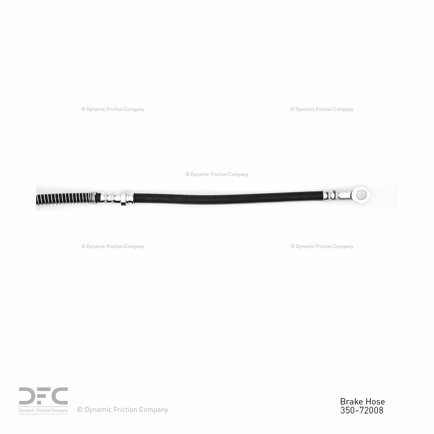 Dynamic Friction Company Brake Hydraulic Hose 350-72008