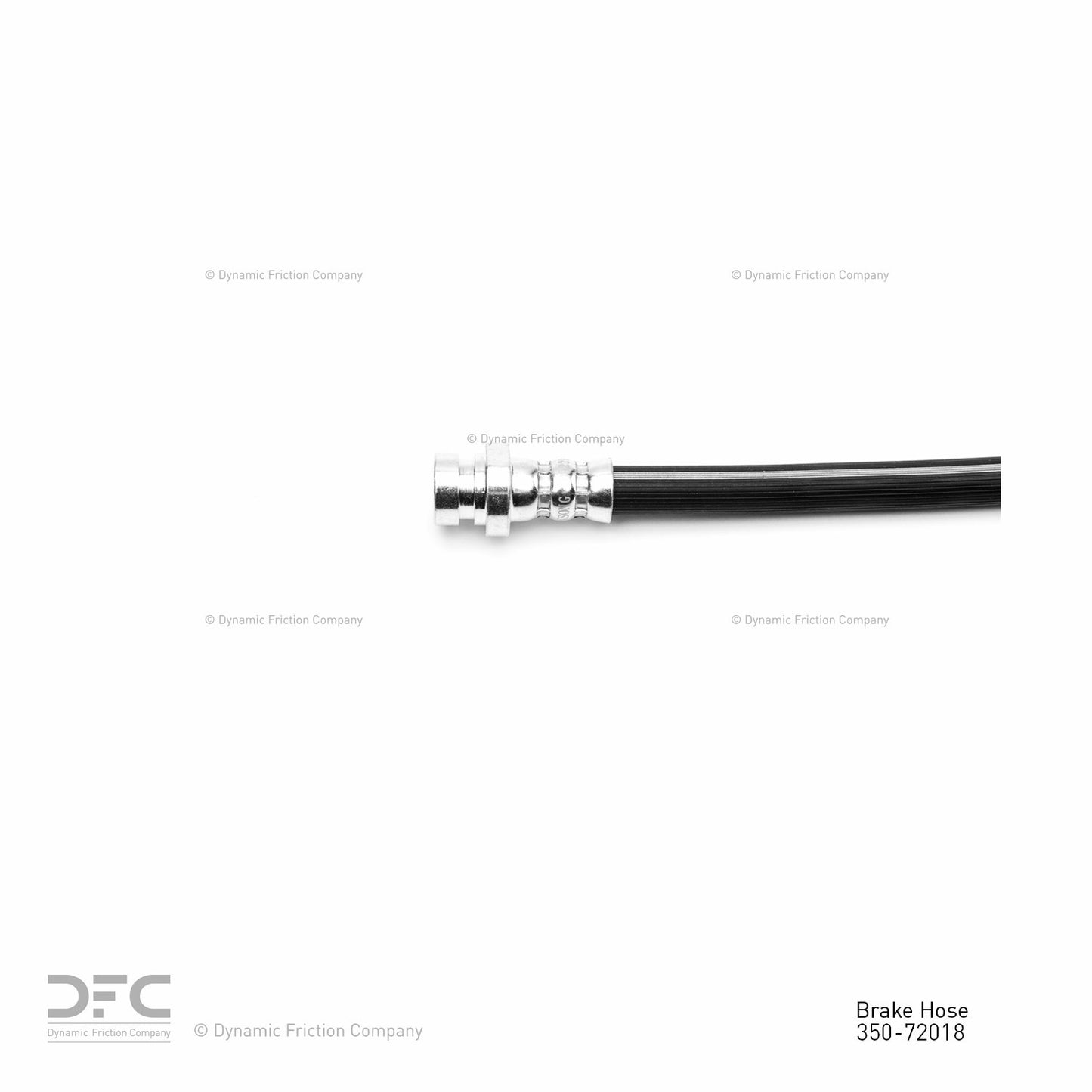 Dynamic Friction Company Brake Hydraulic Hose 350-72018
