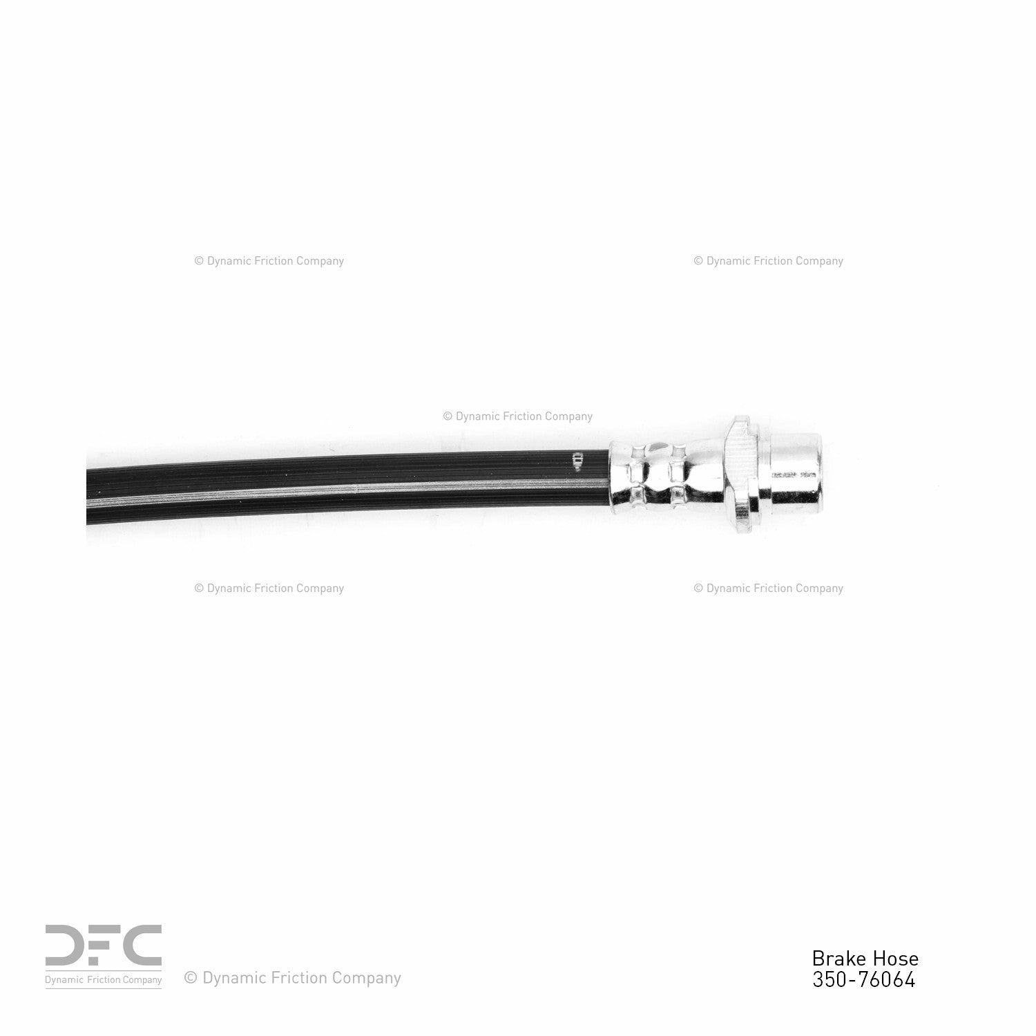 Dynamic Friction Company Brake Hydraulic Hose 350-76064