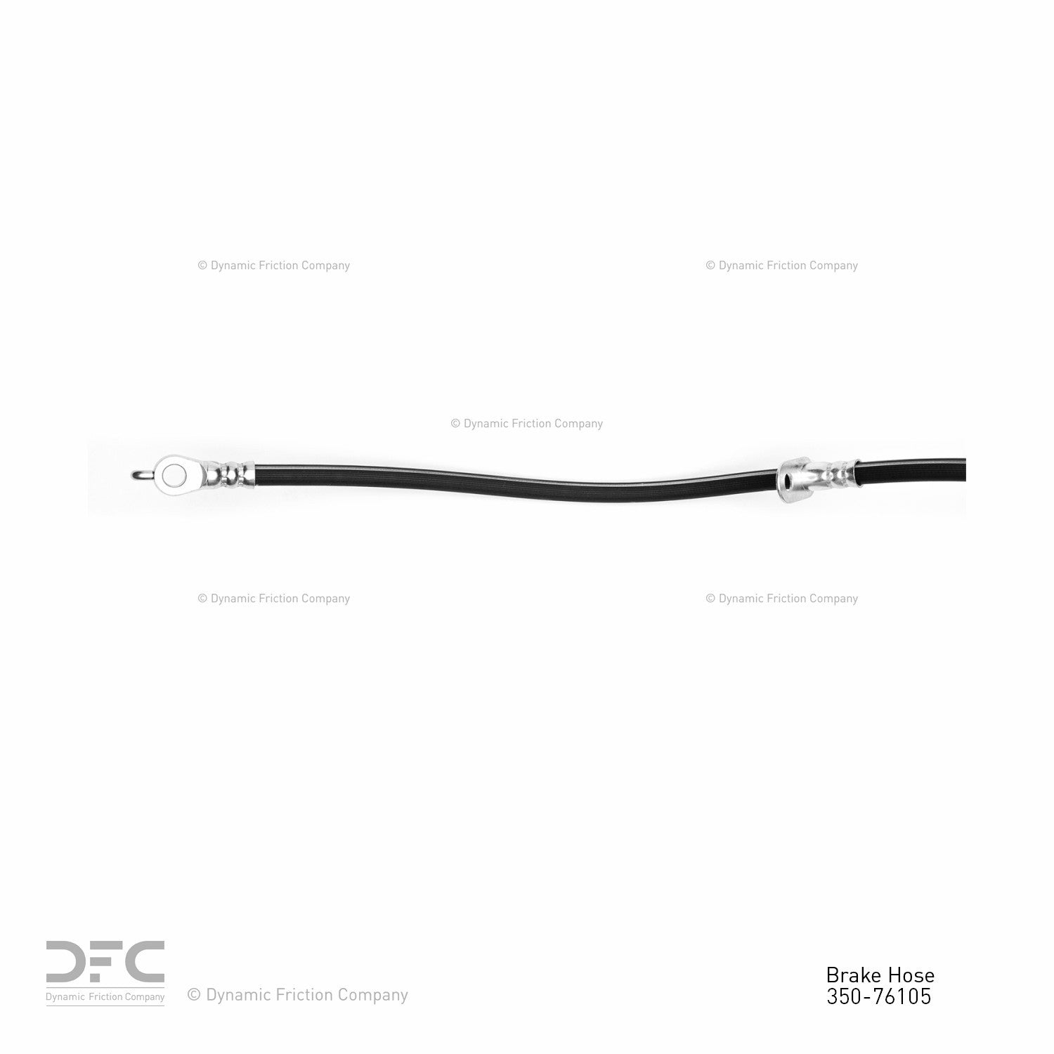 Dynamic Friction Company Brake Hydraulic Hose 350-76105