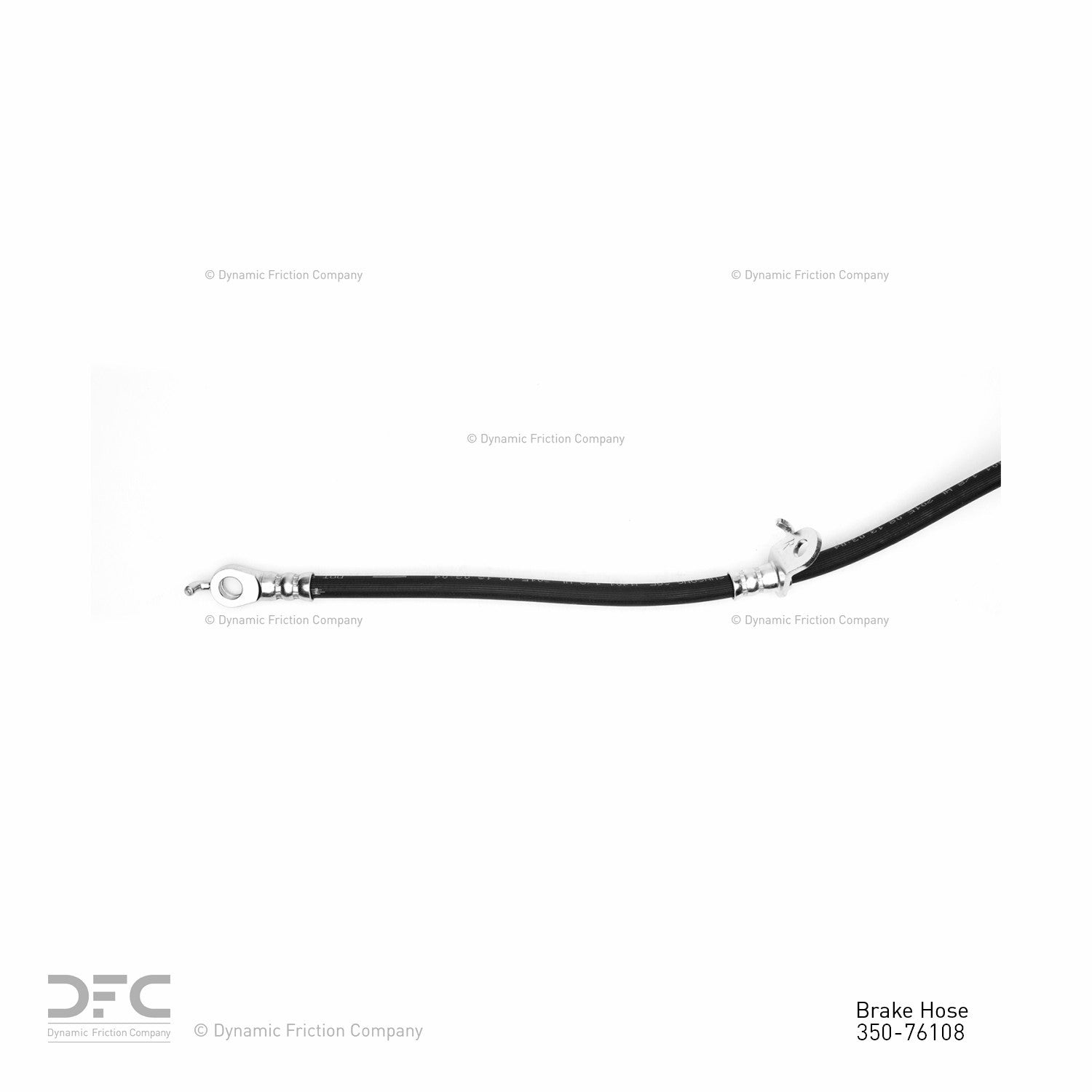Dynamic Friction Company Brake Hydraulic Hose 350-76108