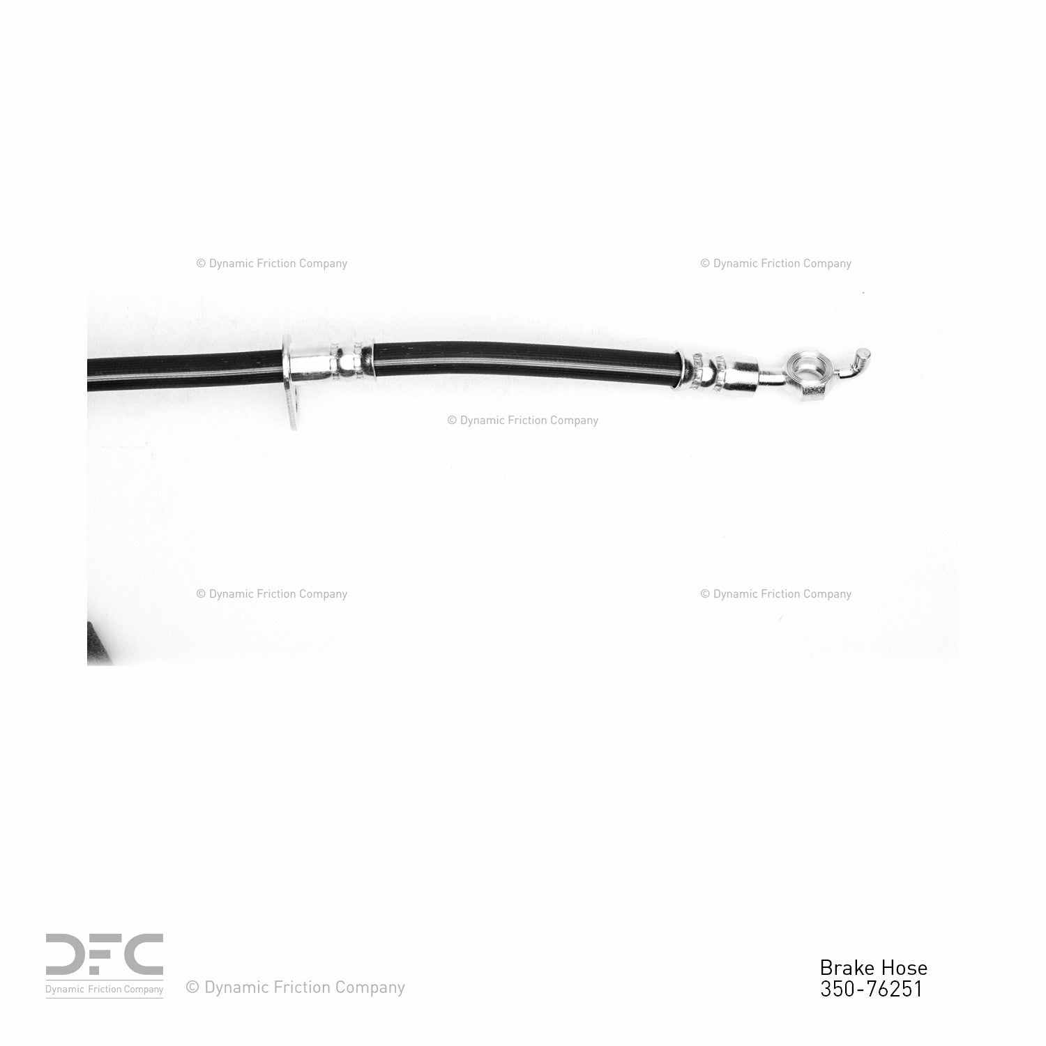 Dynamic Friction Company Brake Hydraulic Hose 350-76251