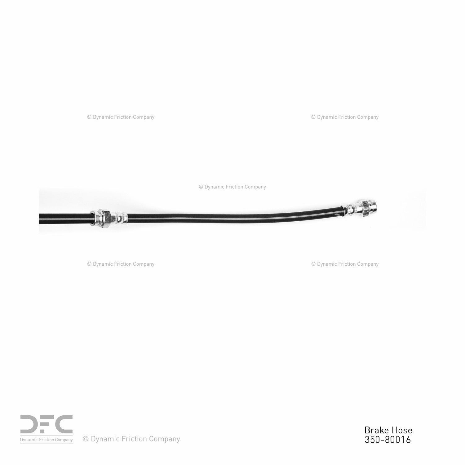 Dynamic Friction Company Brake Hydraulic Hose 350-80016