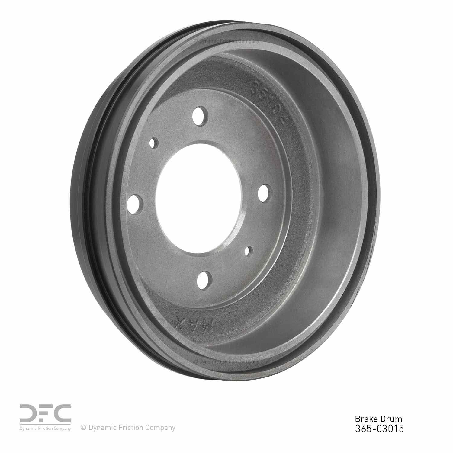Dynamic Friction Company Brake Drum 365-03015