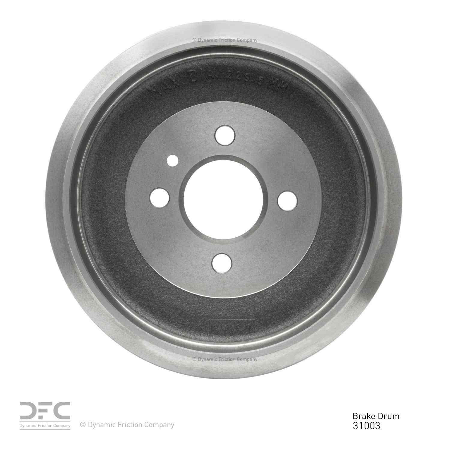 Dynamic Friction Company Brake Drum 365-31003