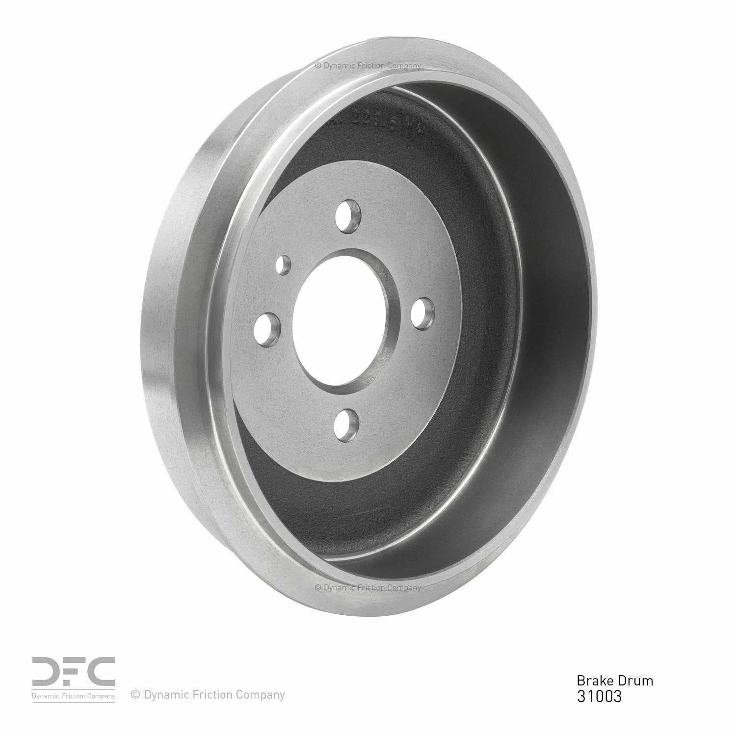 Dynamic Friction Company Brake Drum 365-31003