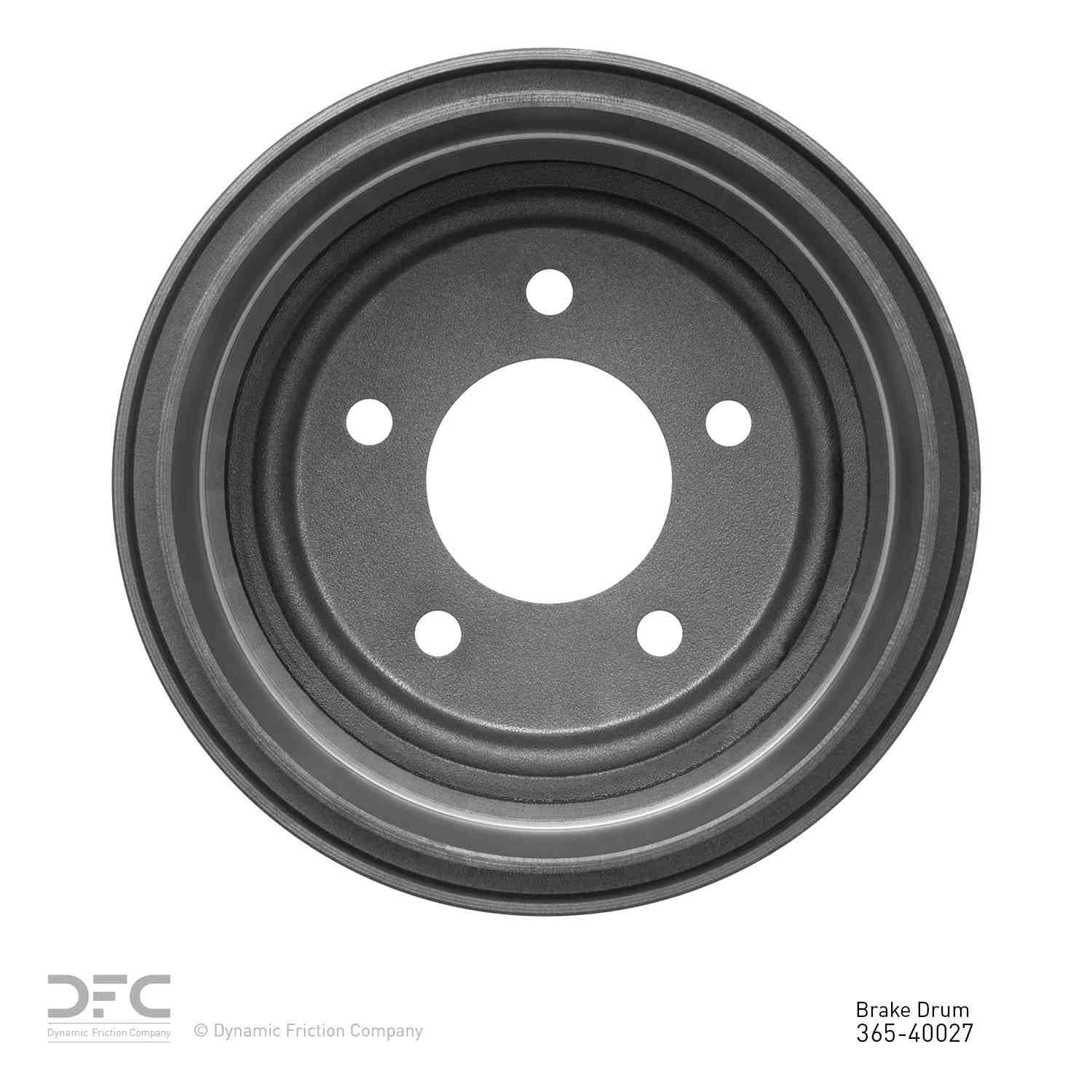 Dynamic Friction Company Brake Drum 365-40027