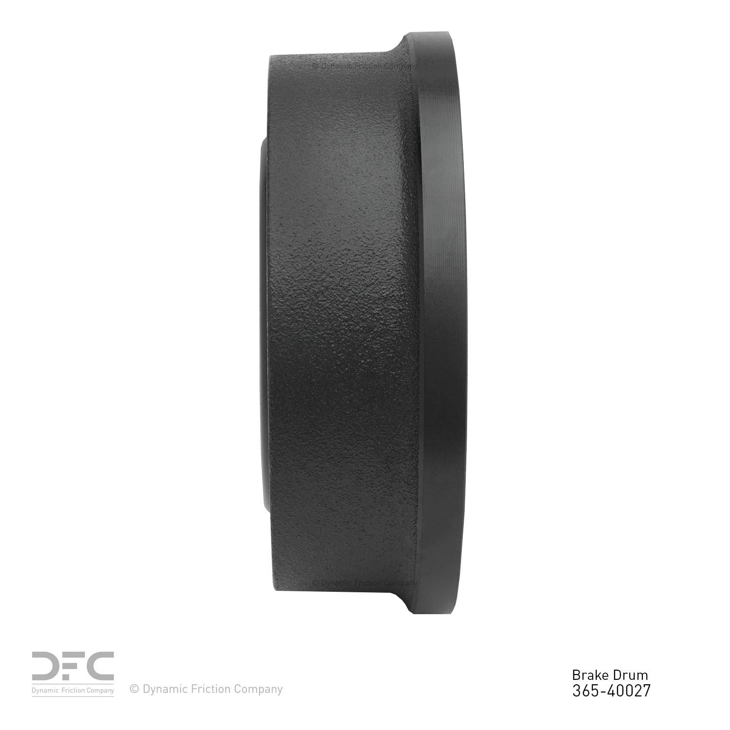 Dynamic Friction Company Brake Drum 365-40027