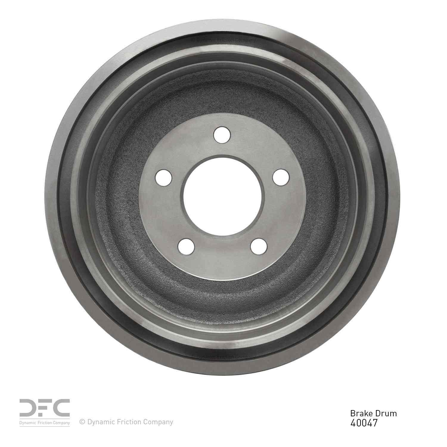 Dynamic Friction Company Brake Drum 365-40047