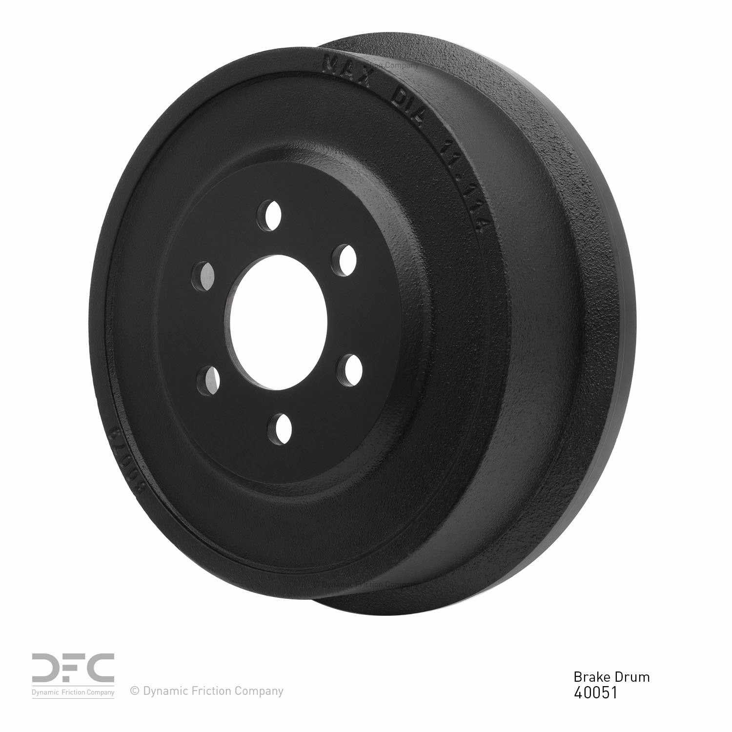 Dynamic Friction Company Brake Drum 365-40051