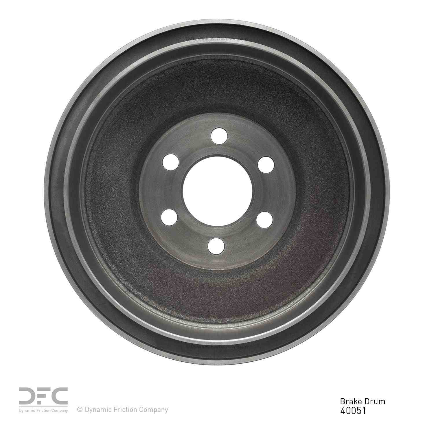 Dynamic Friction Company Brake Drum 365-40051