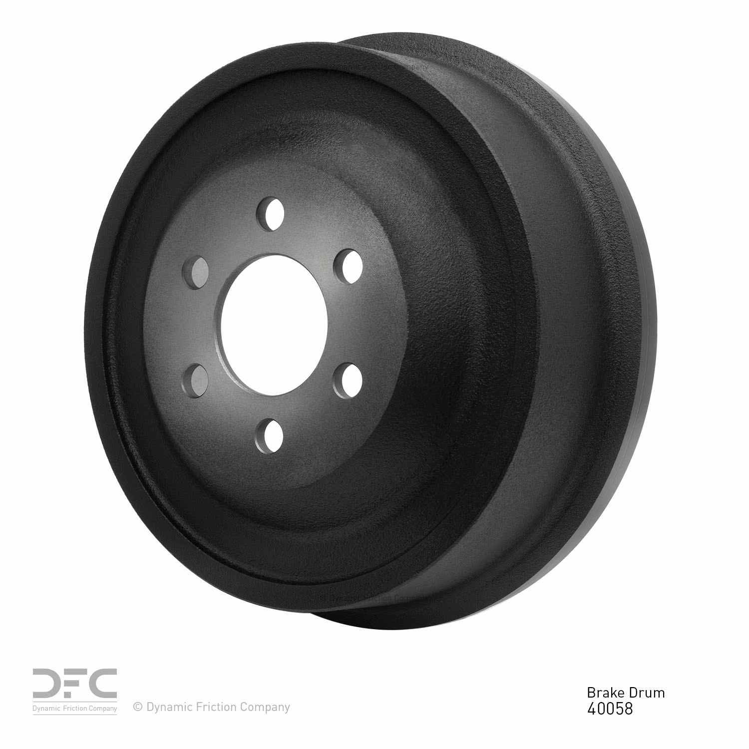 Dynamic Friction Company Brake Drum 365-40058