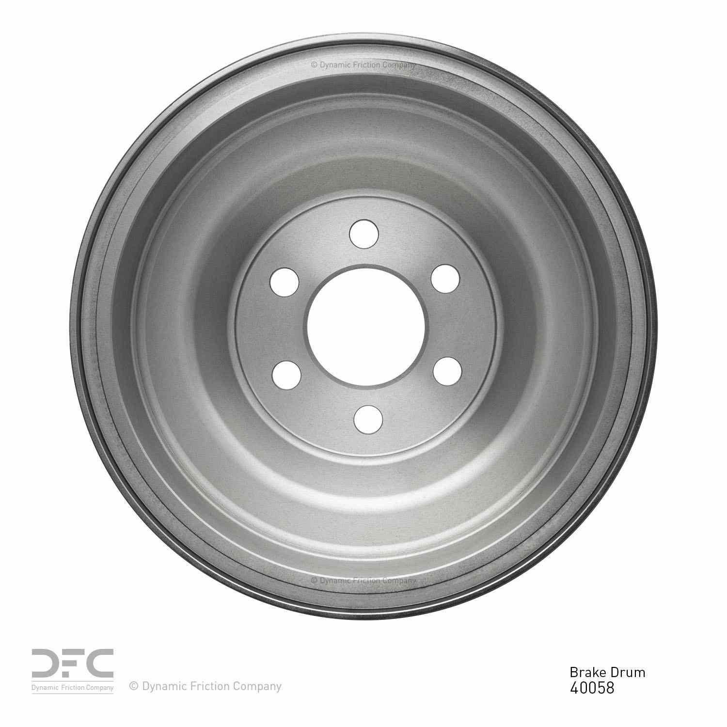 Dynamic Friction Company Brake Drum 365-40058