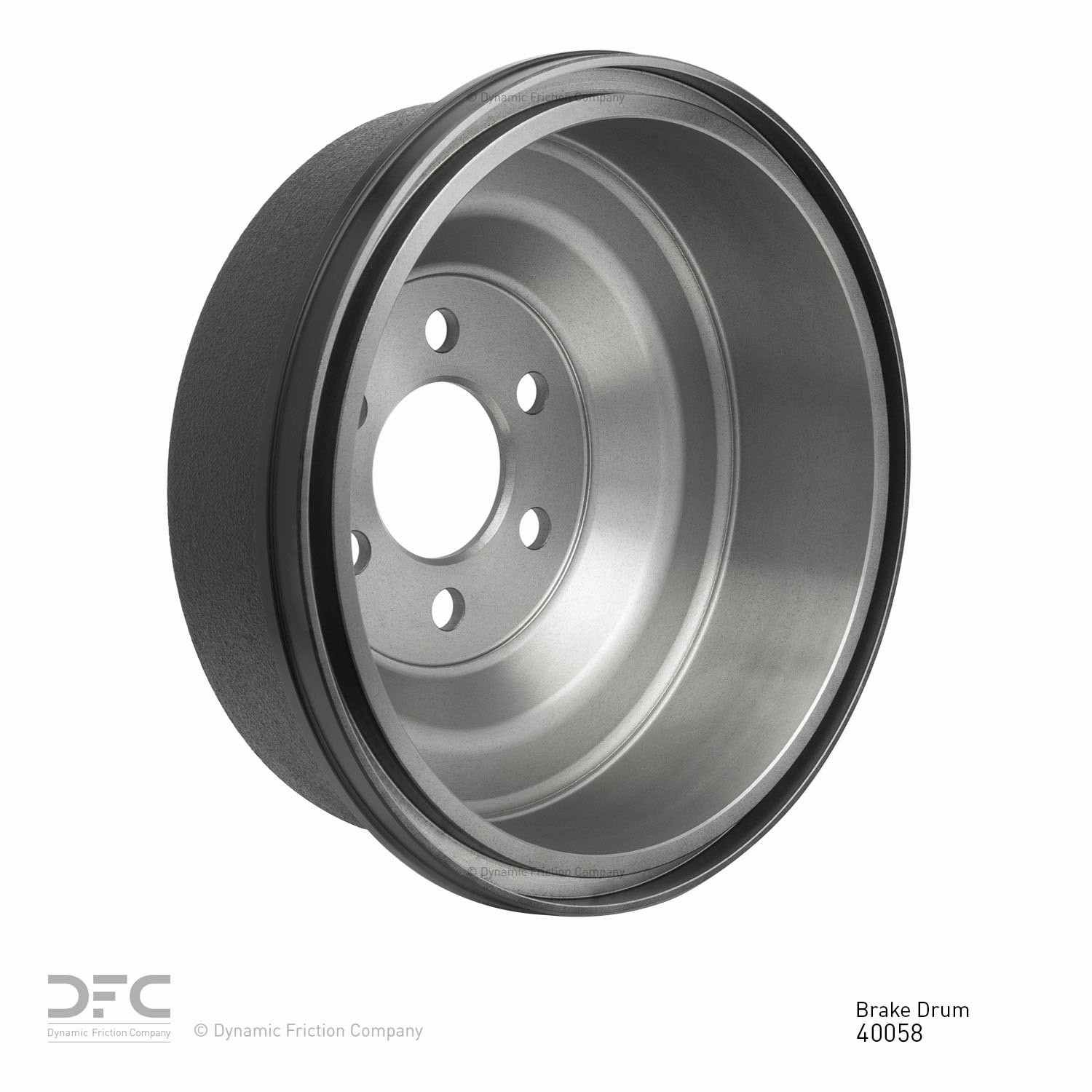 Dynamic Friction Company Brake Drum 365-40058